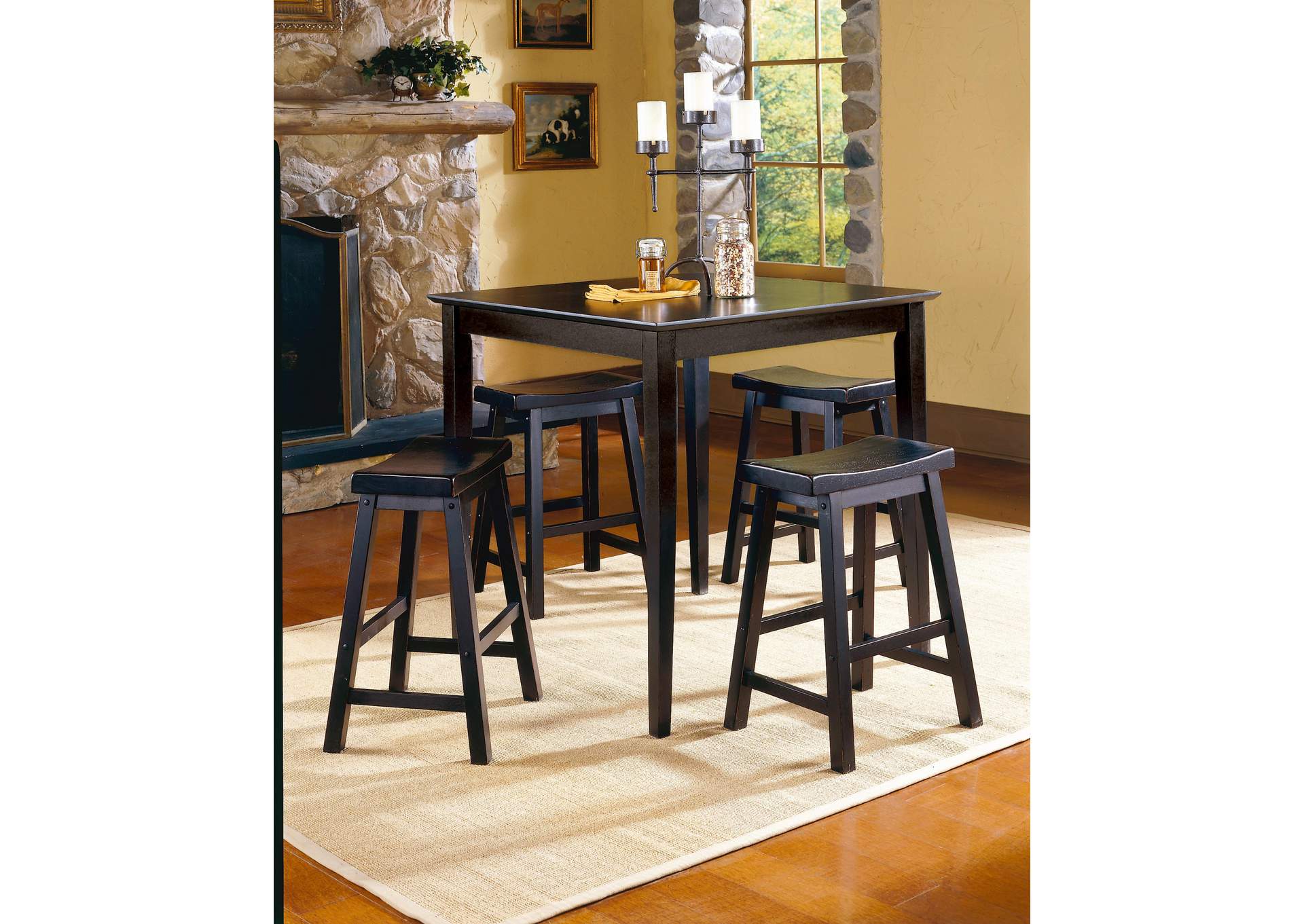 Saddleback 18 Dining Stool, RTA image 4