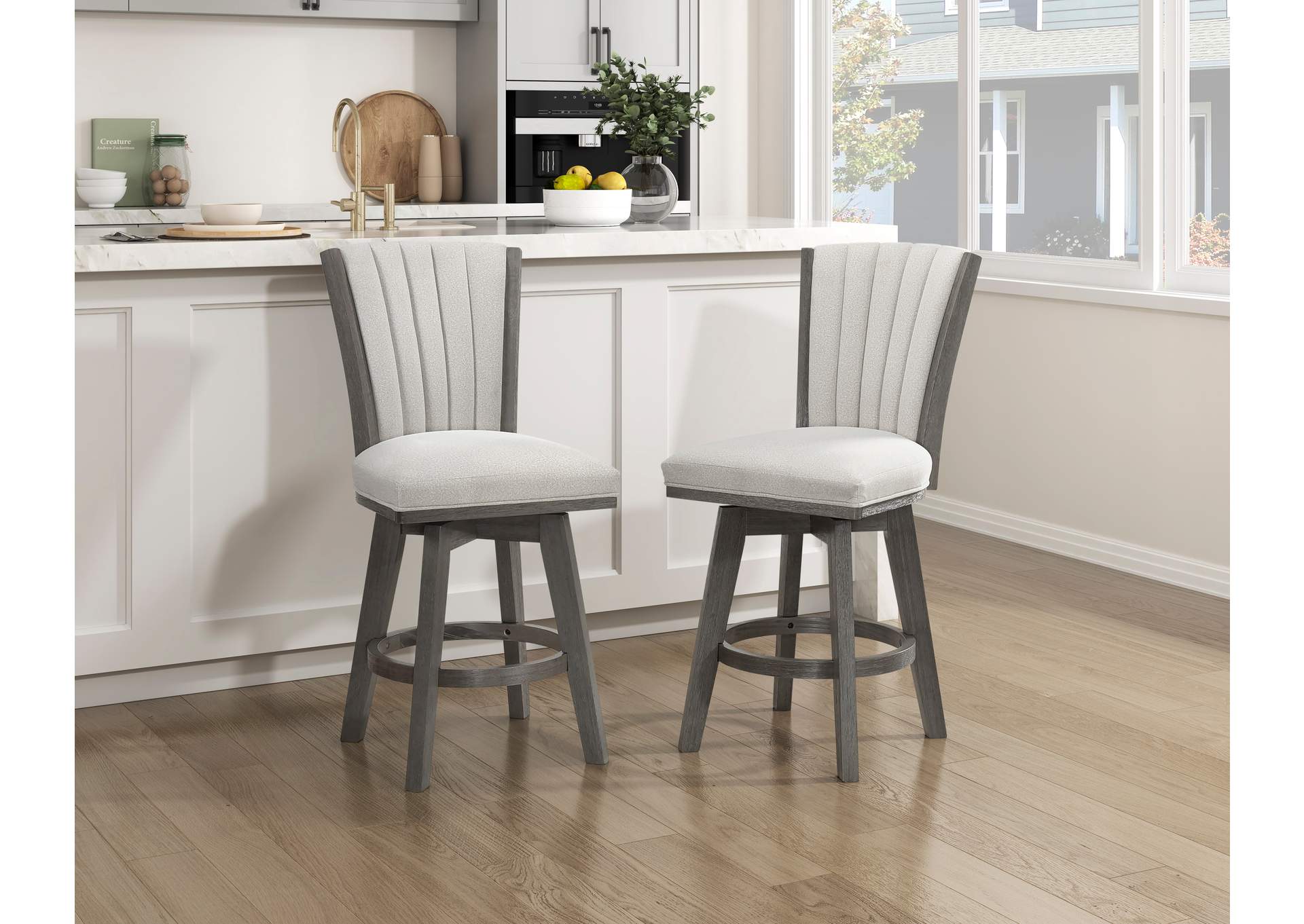 Swivel Counter Height Chair image 1