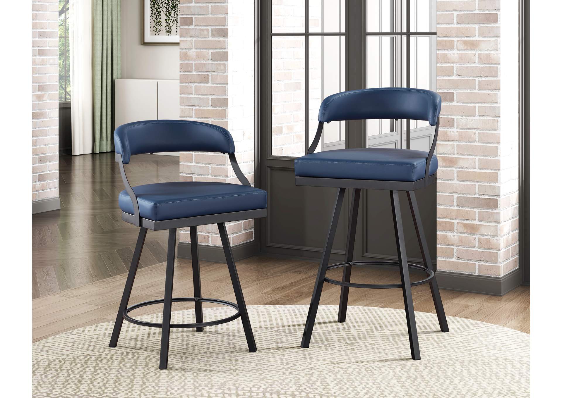 Crowley Swivel Pub Height Chair image 3