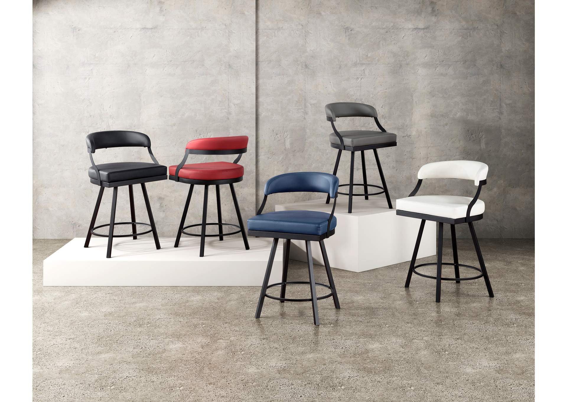 Crowley Swivel Counter Height Chair image 1