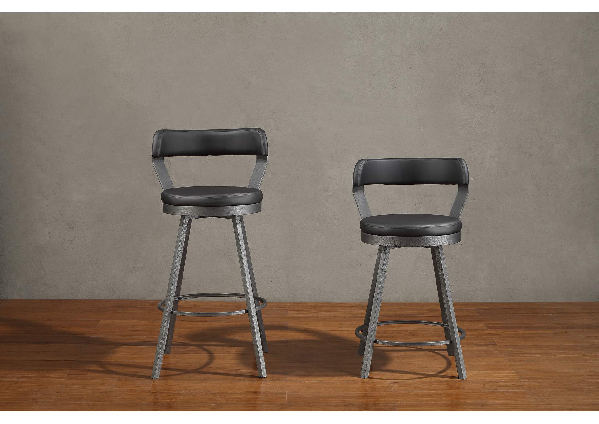 Appert Swivel Pub Height Chair, Black image 6