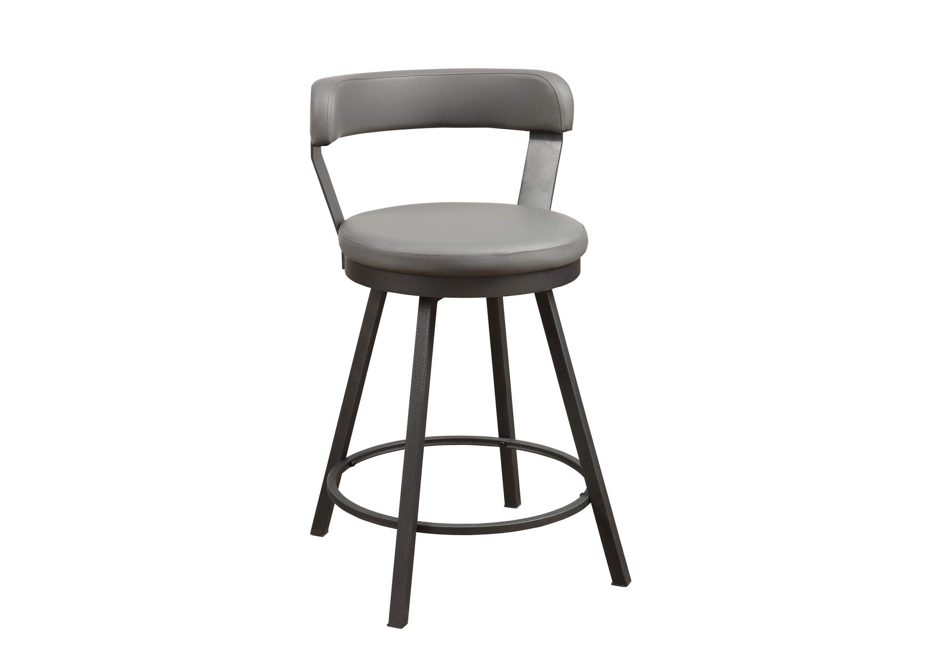 Appert Swivel Counter Height Chair, Gray image 6