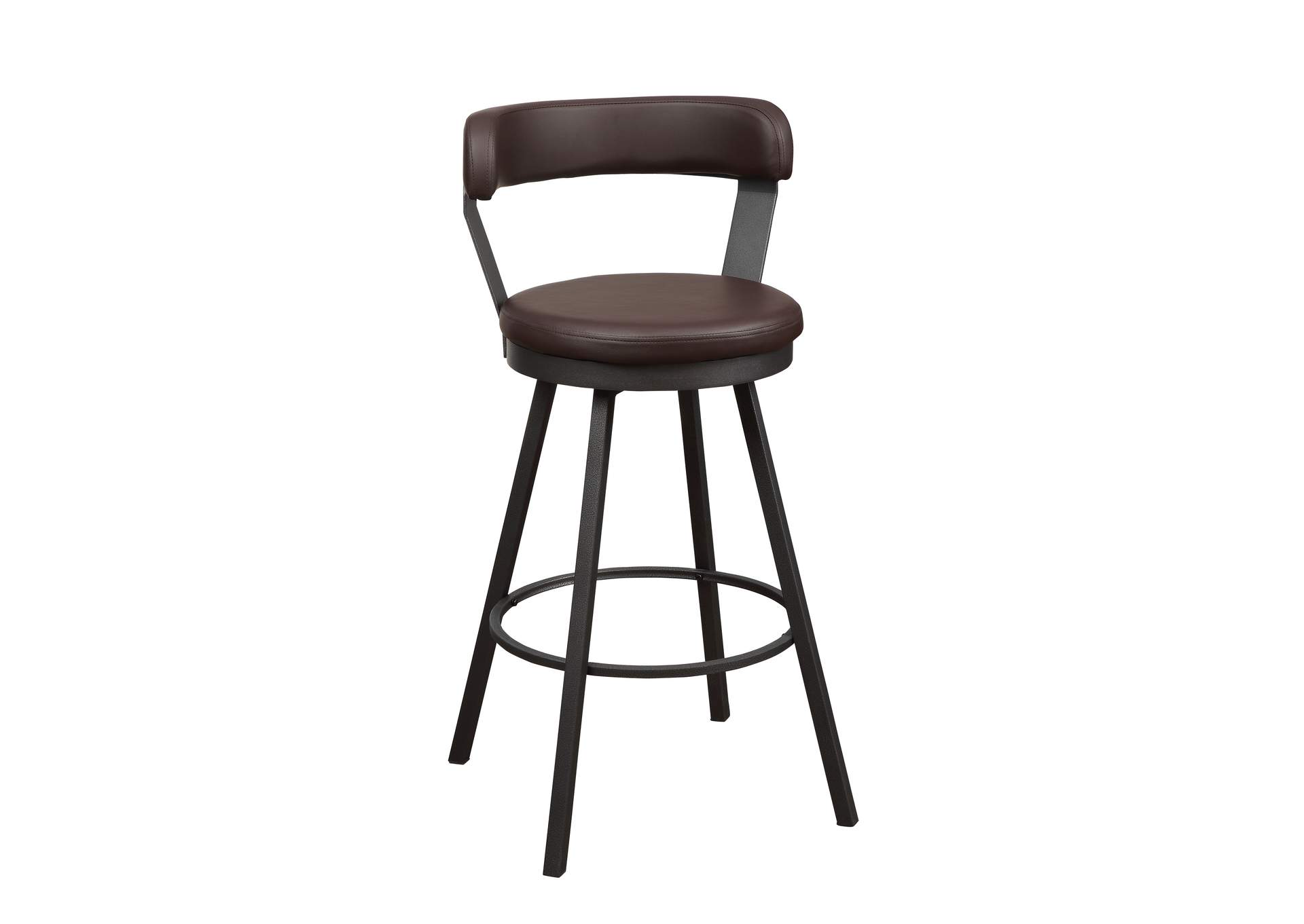 Appert Swivel Pub Height Chair, Brown image 4