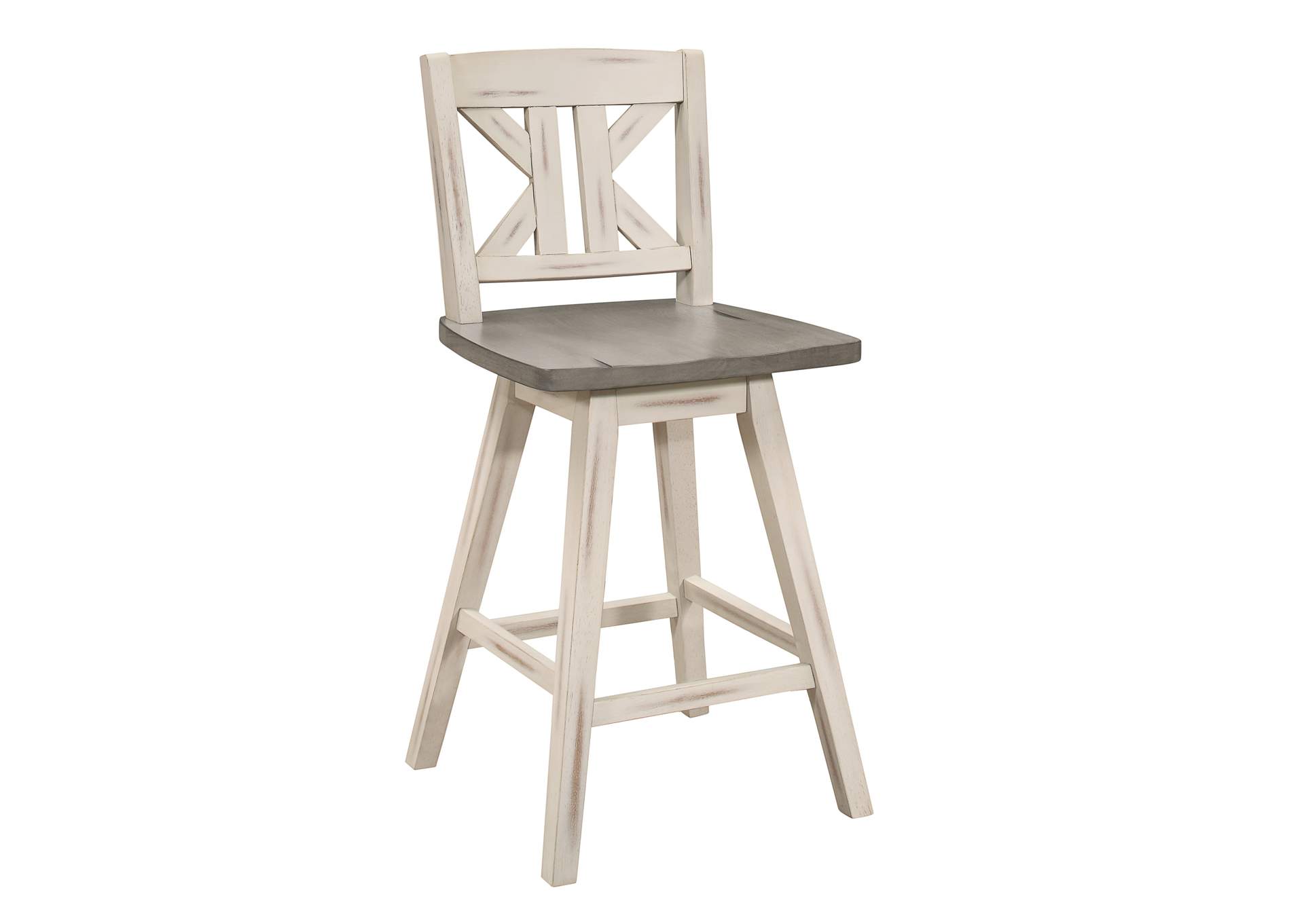 Amsonia Swivel Counter Height Chair image 3