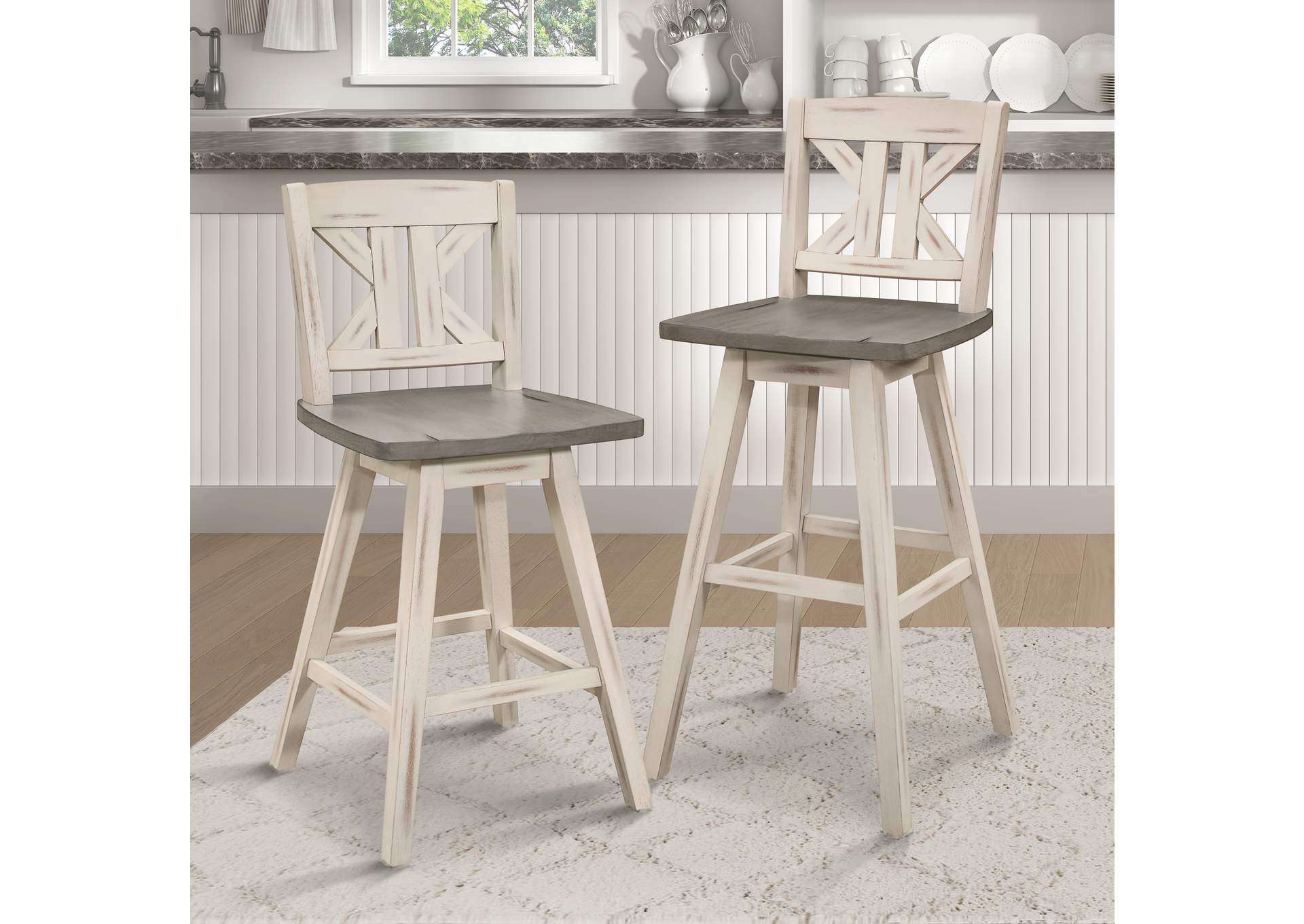 Amsonia Swivel Pub Height Chair