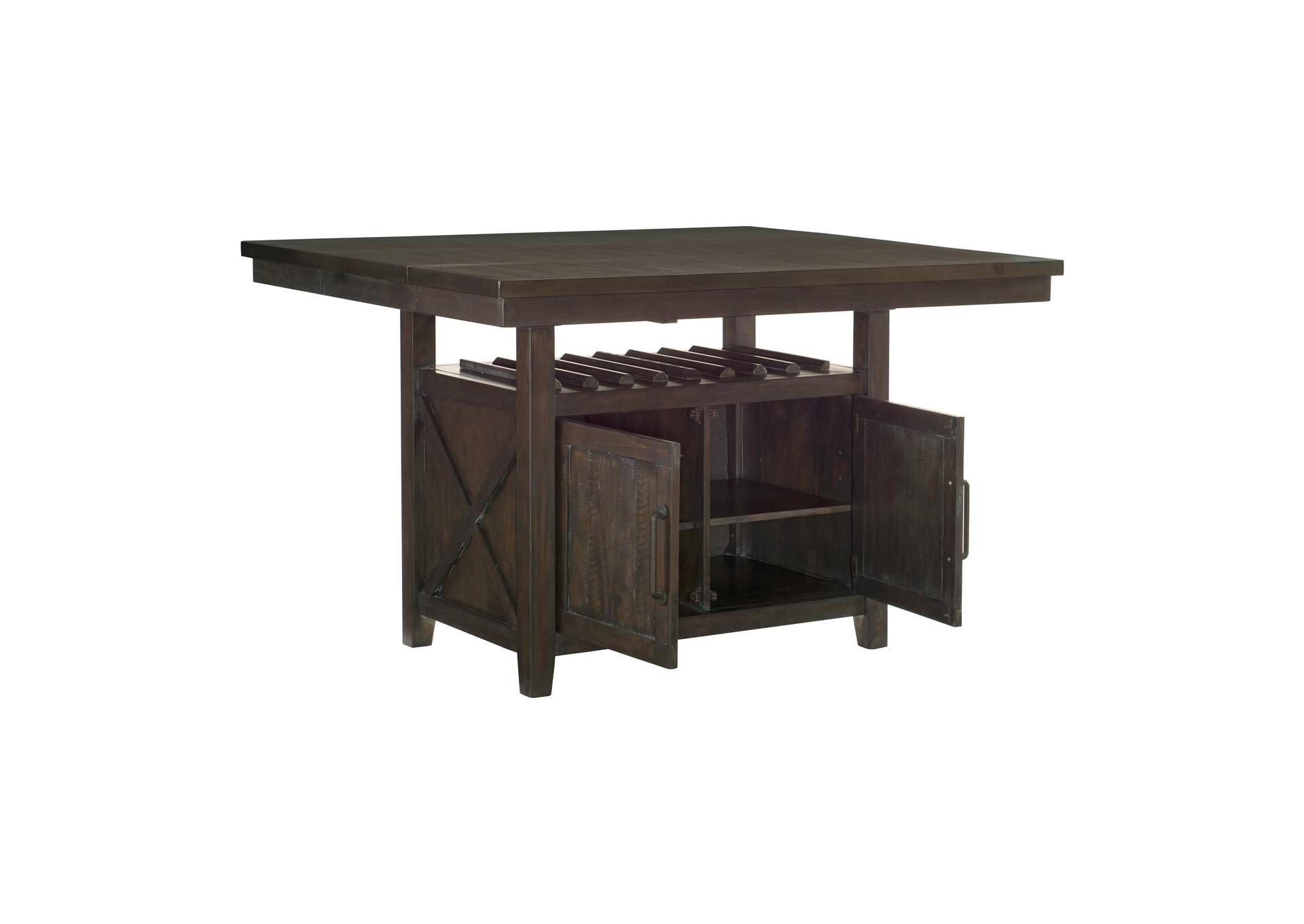 Oxton Counter Height Table with Storage Base image 5