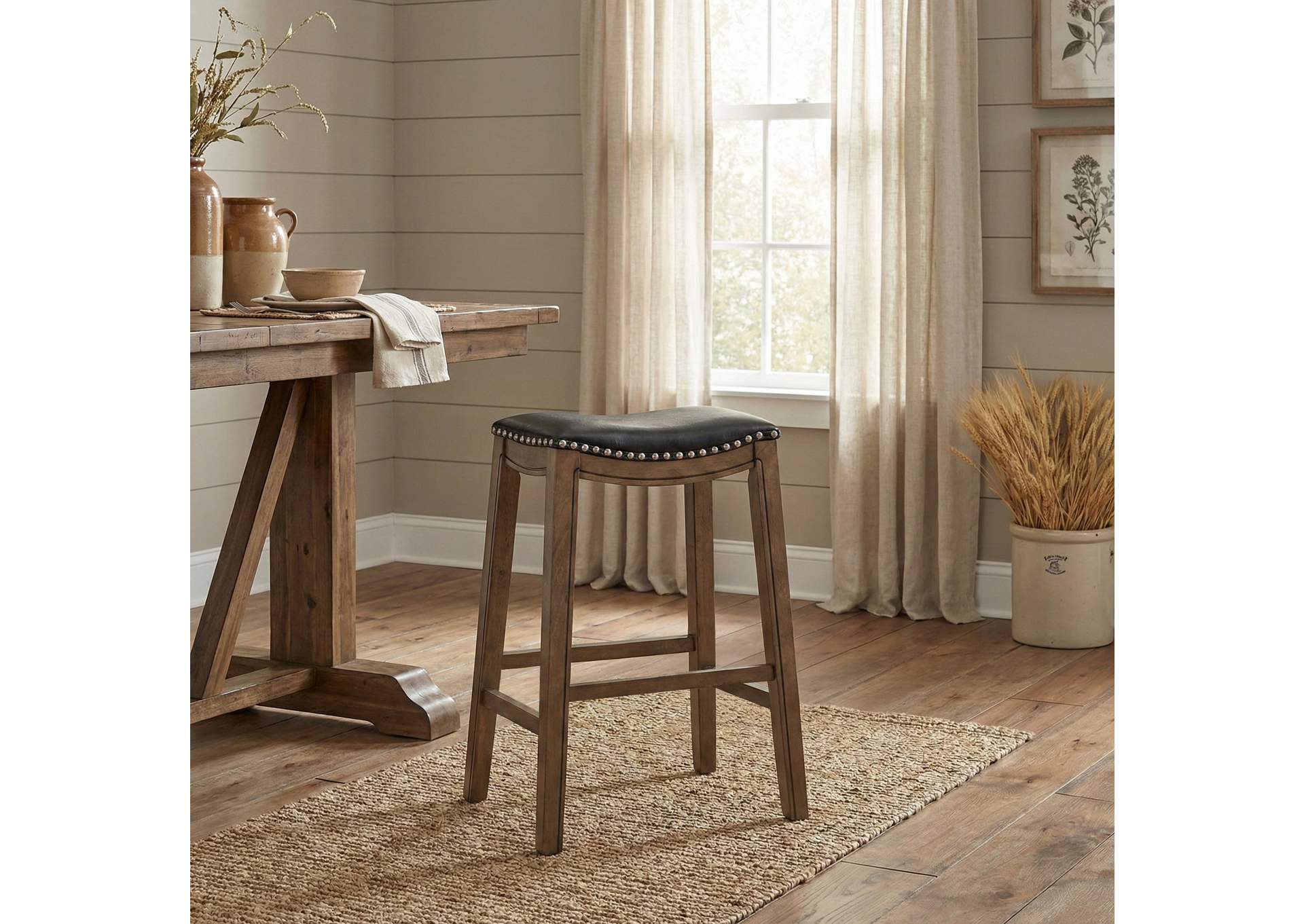 Ordway 29 Pub Height Stool, Black image 10