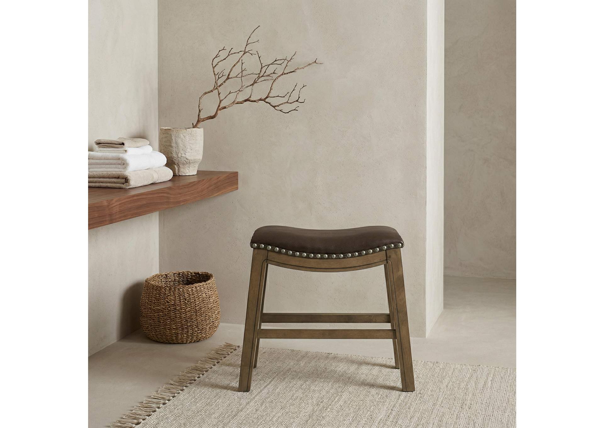 Ordway 18 Dining Stool, Brown image 9
