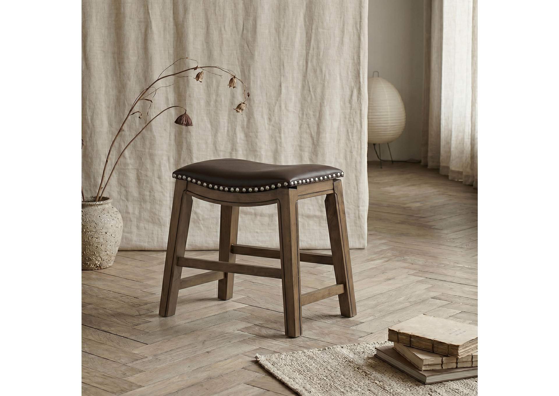 Ordway 18 Dining Stool, Brown image 11