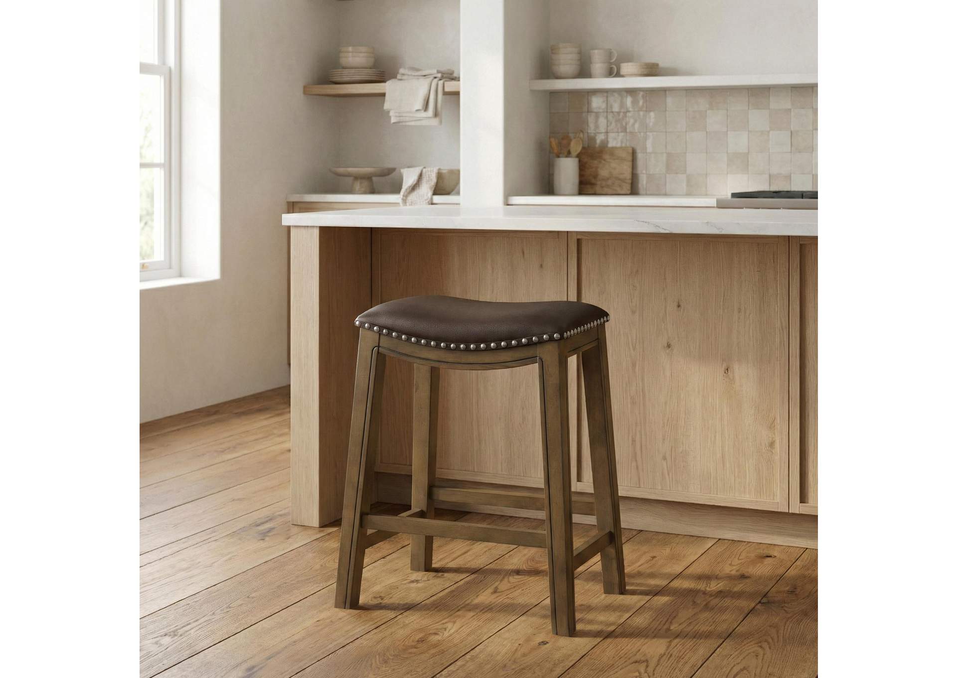 Ordway 24 Counter Height Stool, Brown image 11