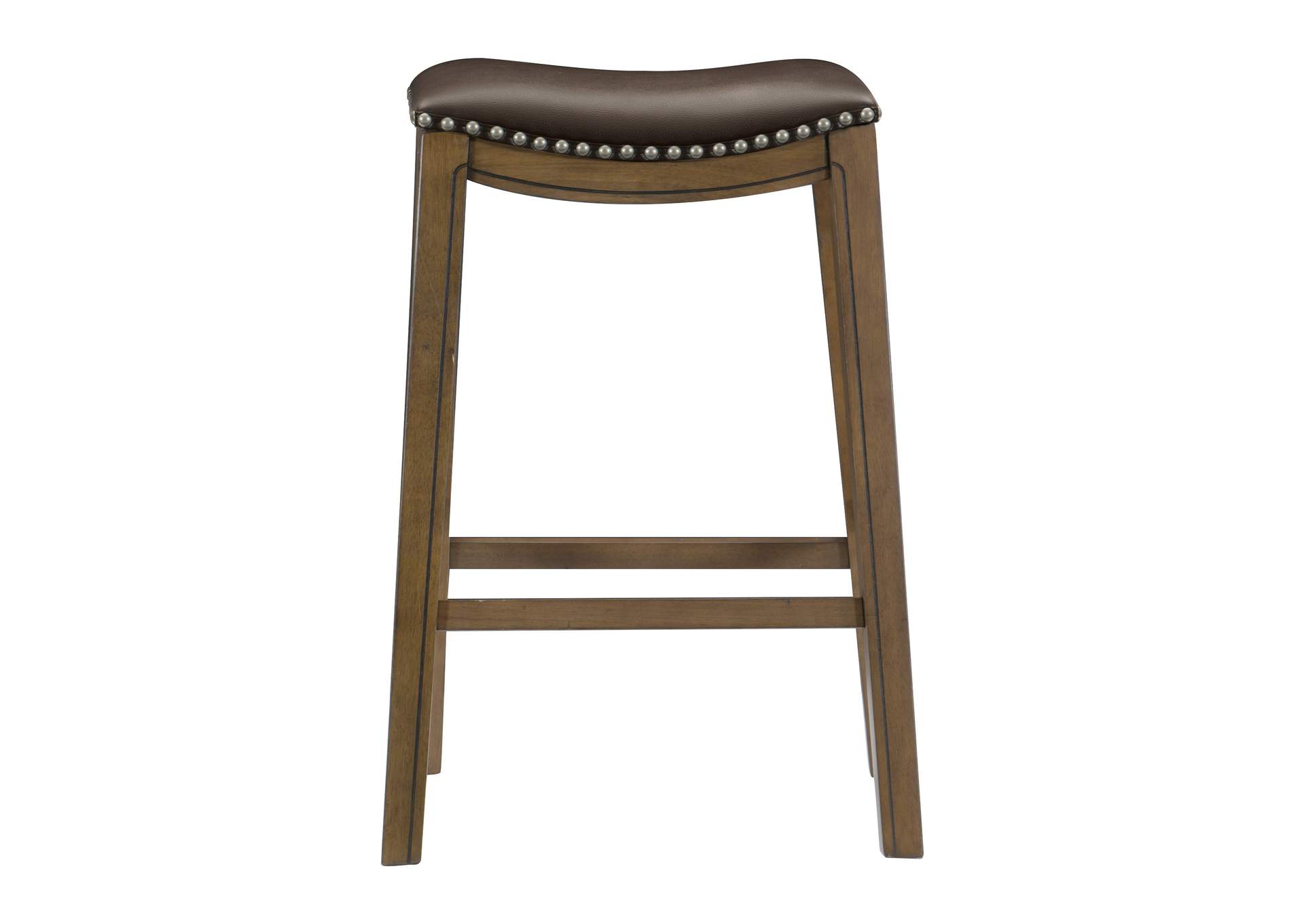 Ordway 29 Pub Height Stool, Brown image 3