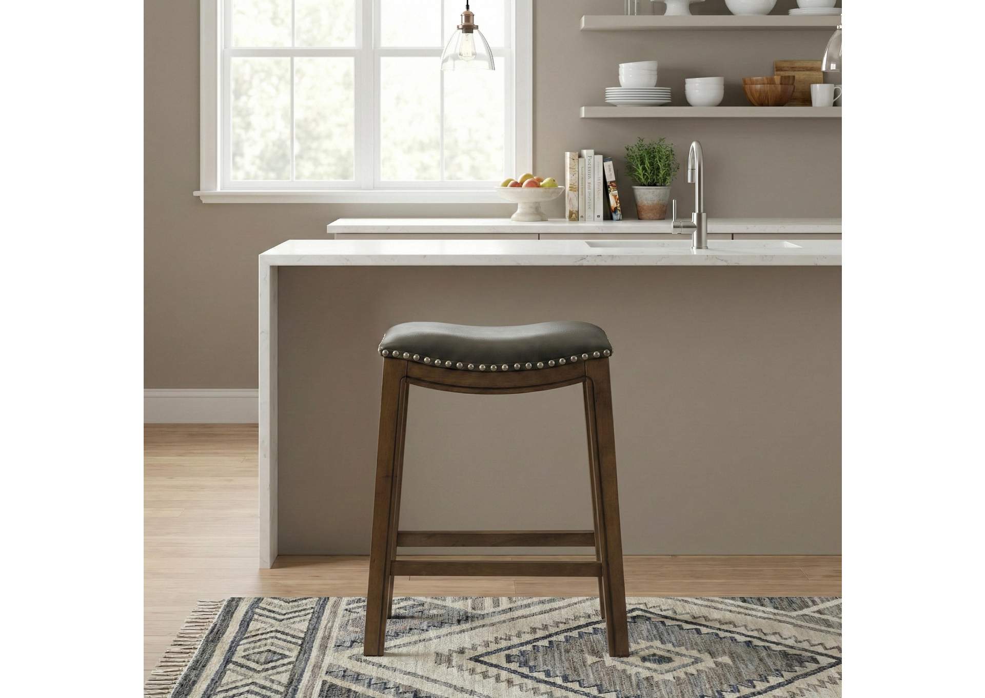 Ordway 24 Counter Height Stool, Gray image 8