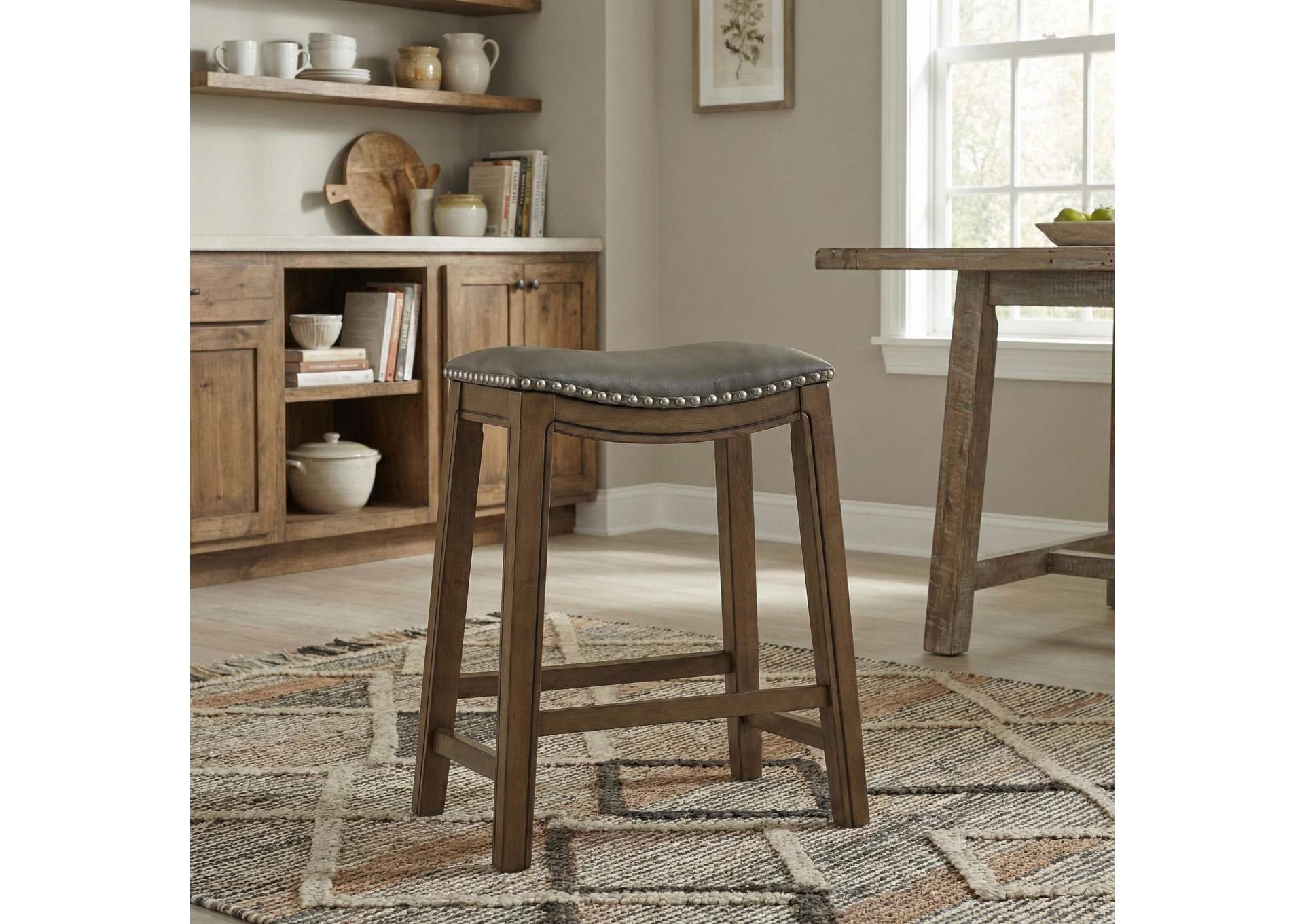Ordway 24 Counter Height Stool, Gray image 11