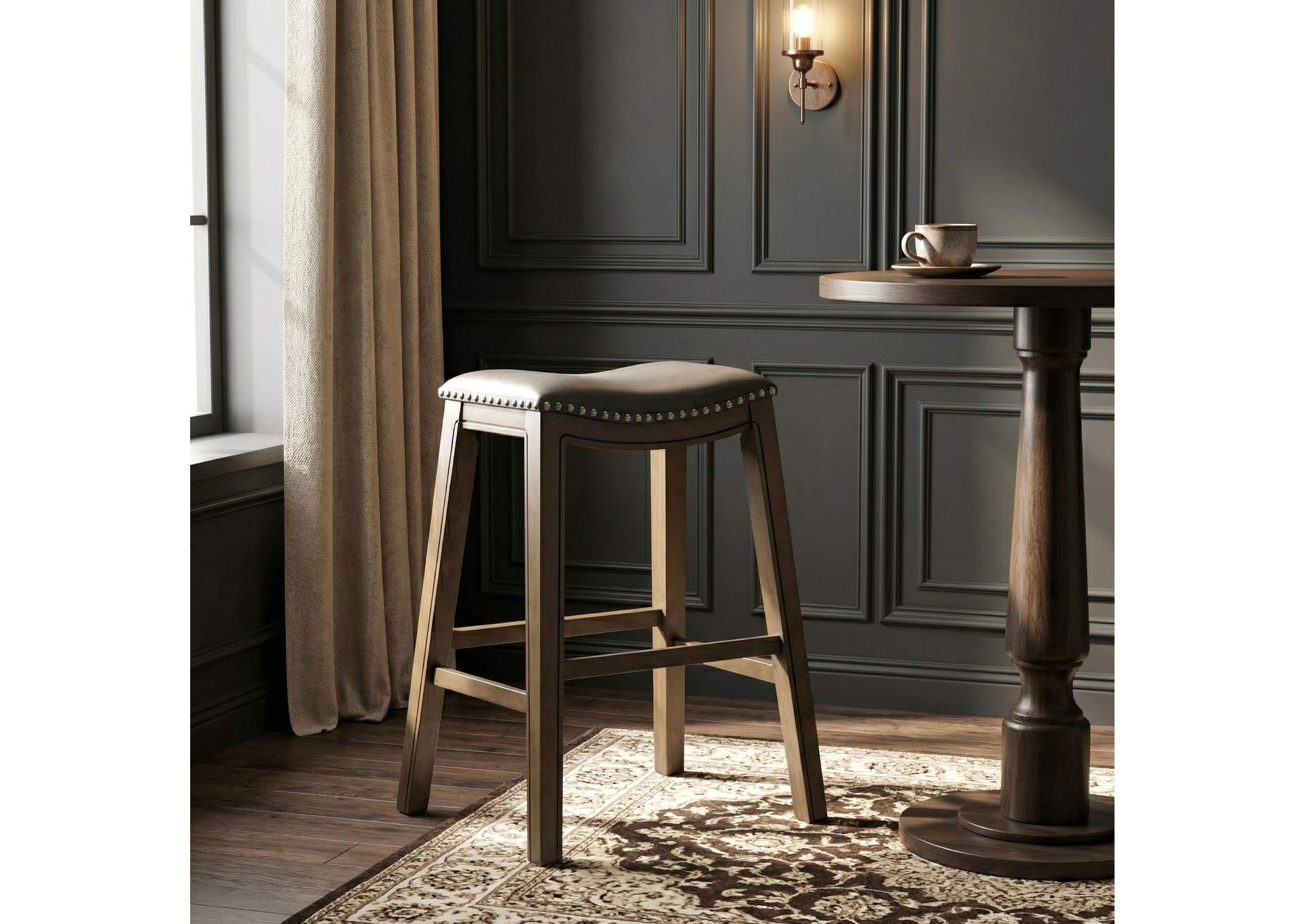 Ordway 29 Pub Height Stool, Gray image 11