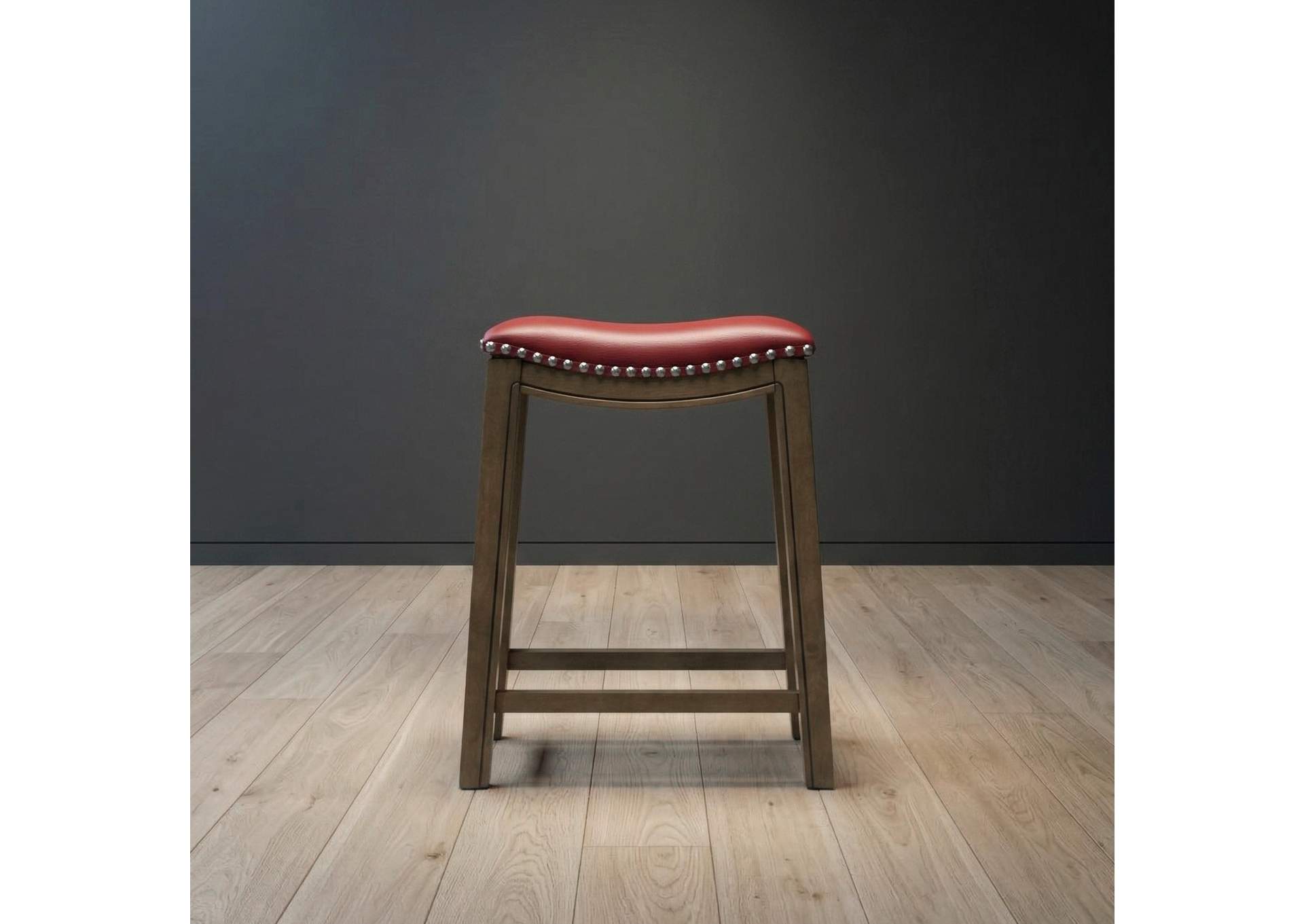 Ordway 24 Counter Height Stool, Red image 9