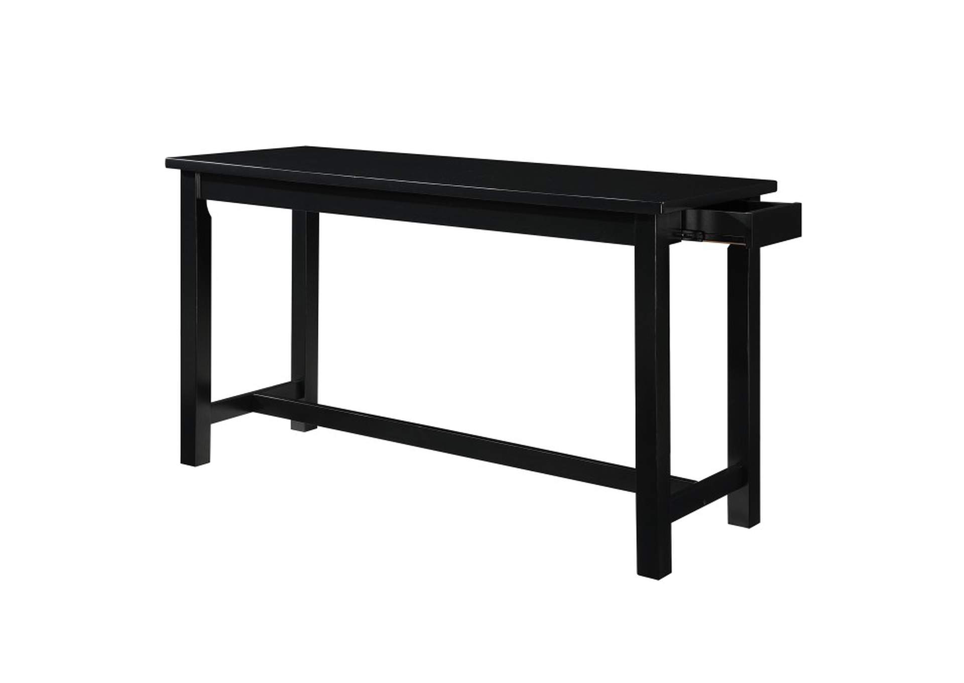 Connected 4 Piece Counter Height Set