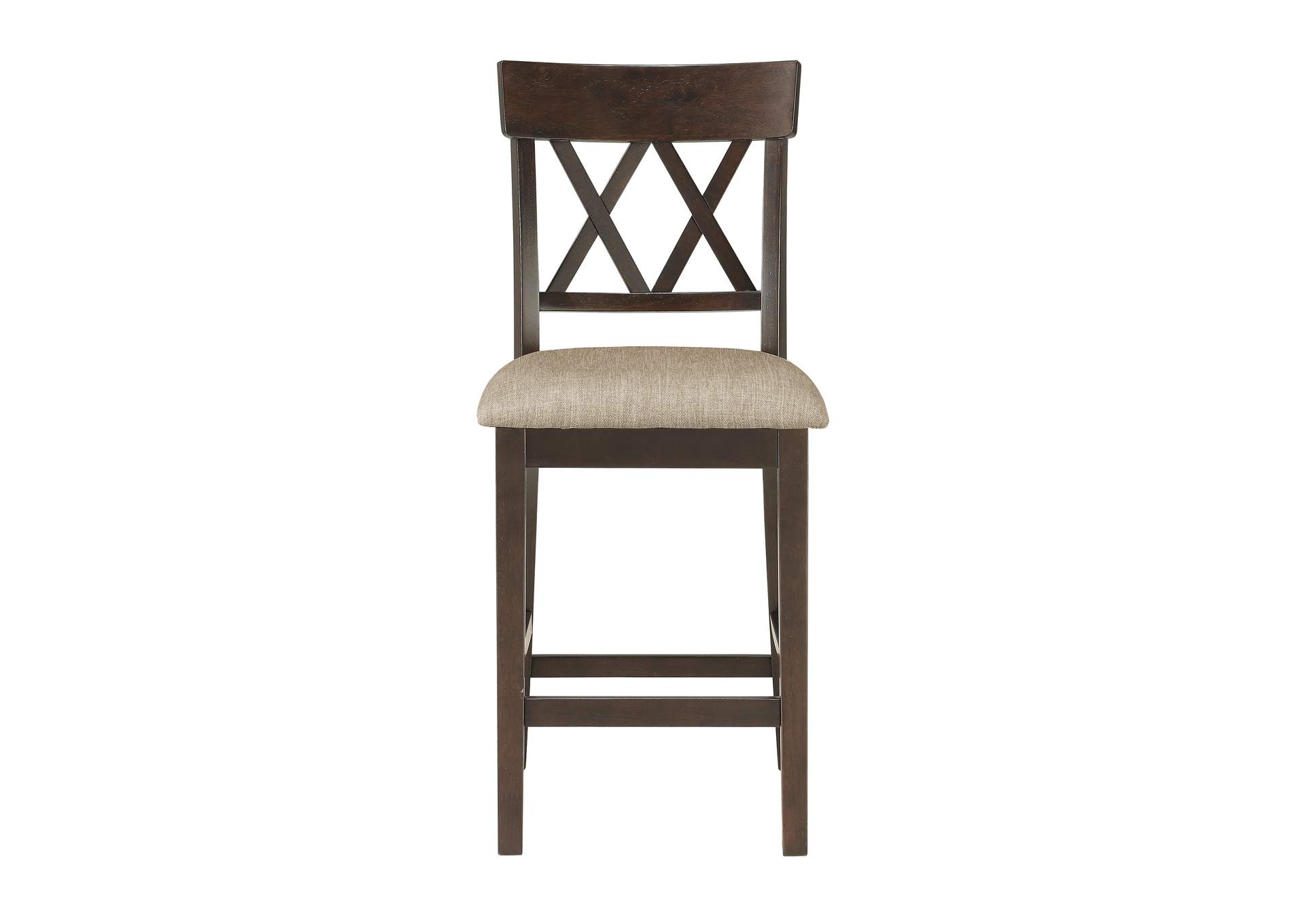 Balin Counter Height Chair, Double X Back image 3