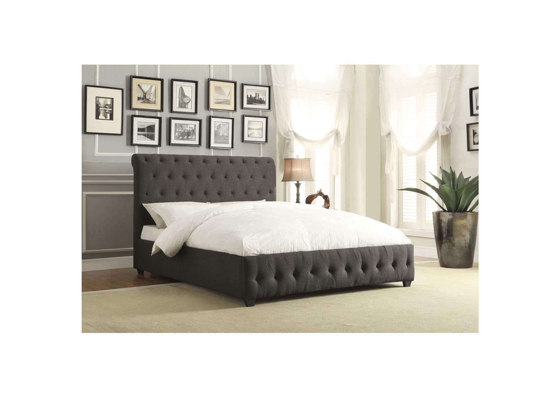 Baldwyn Eastern King Sleigh Bed image 3