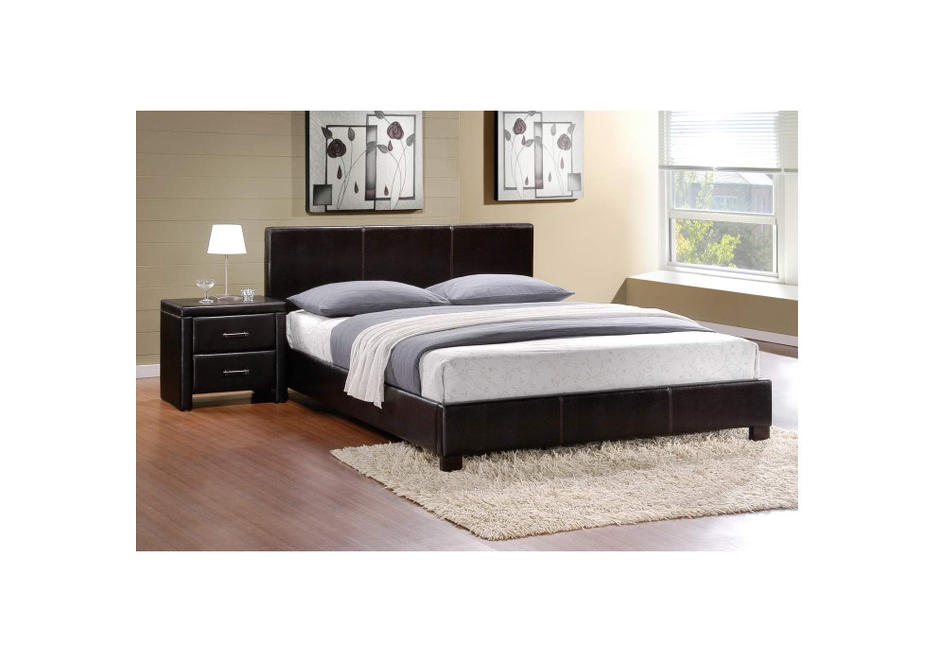 Zoey Full Platform Bed image 3