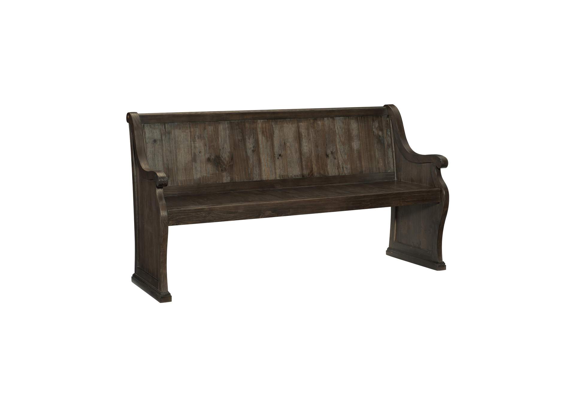 Gloversville Bench with Arms image 3