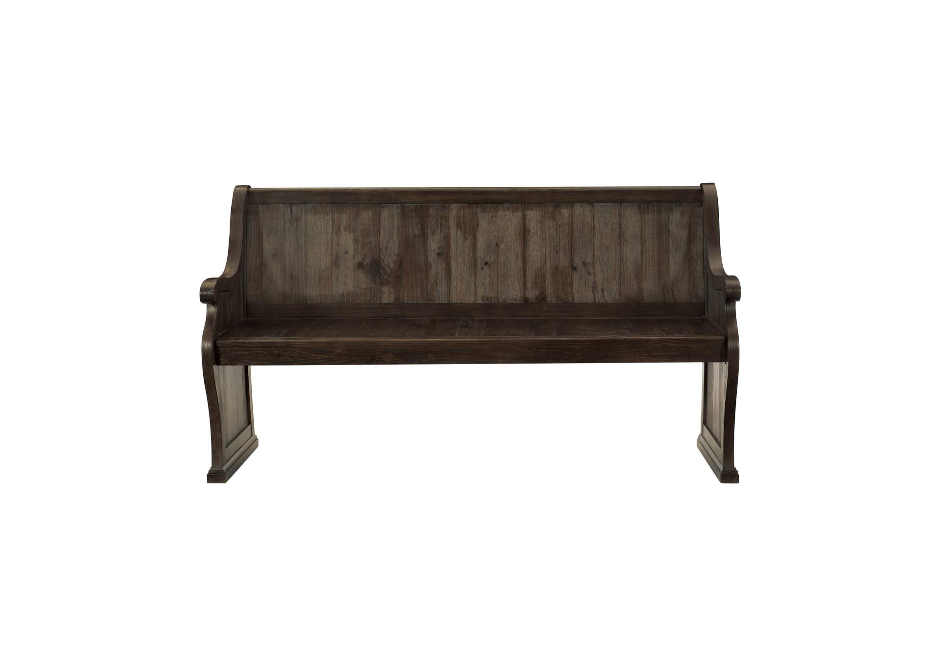 Gloversville Bench with Arms image 1