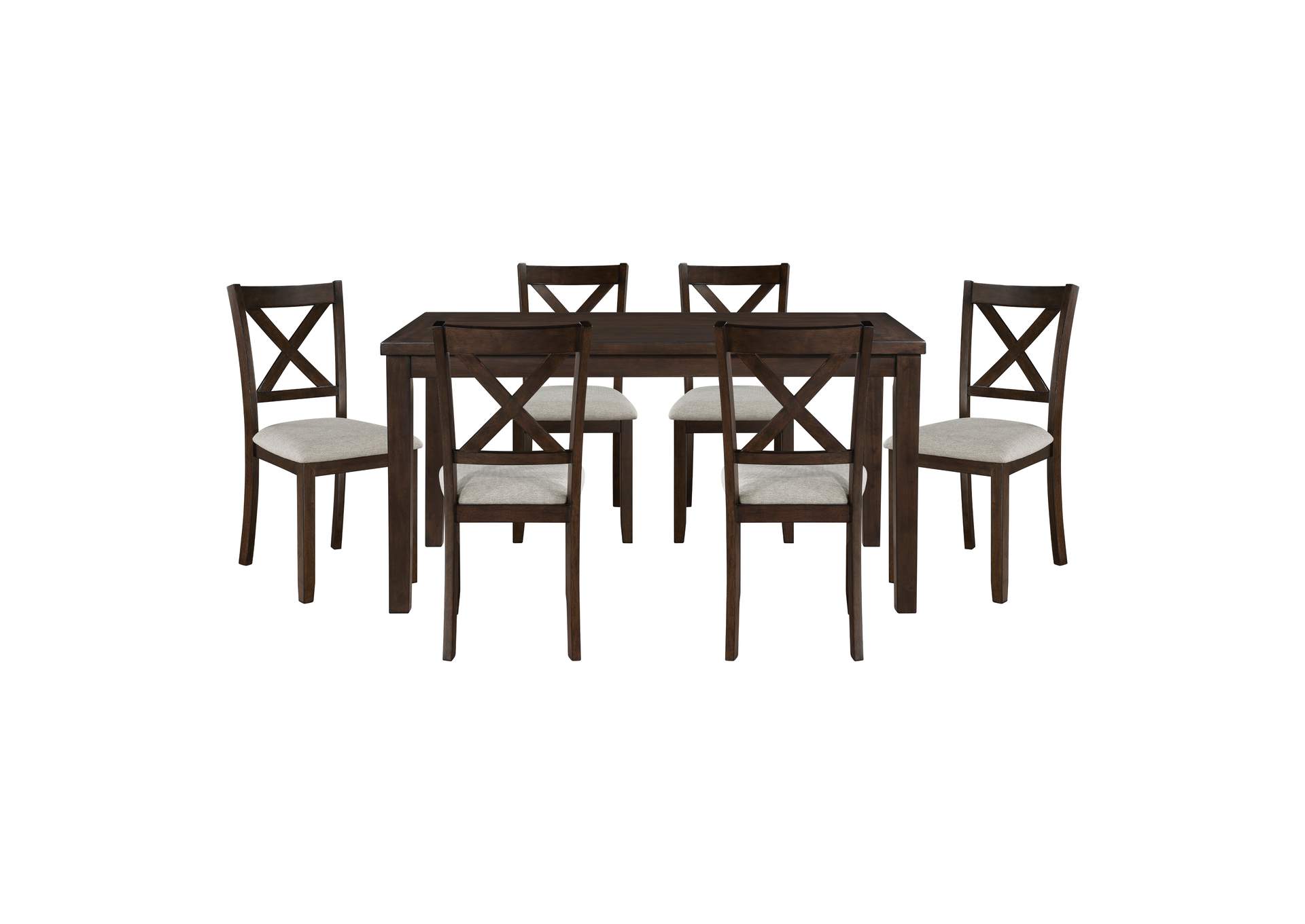 Challis 7-Piece Dinette Set image 1