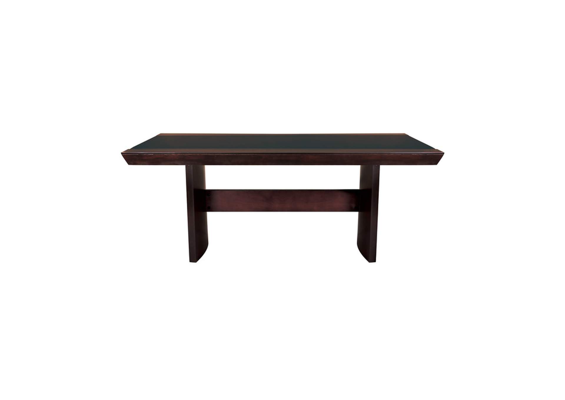 Daisy Dining Table, Glass Insert image 1