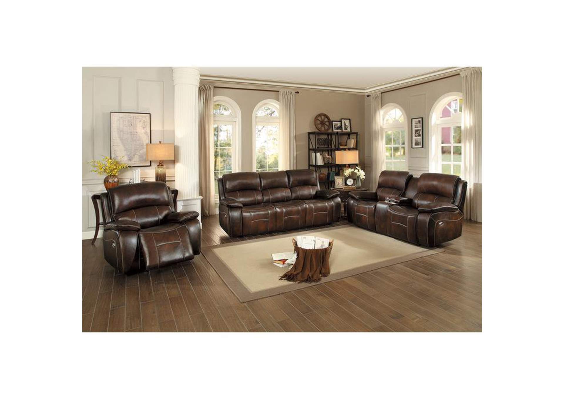 Mahala Power Double Reclining Sofa With Usb Ports image 7