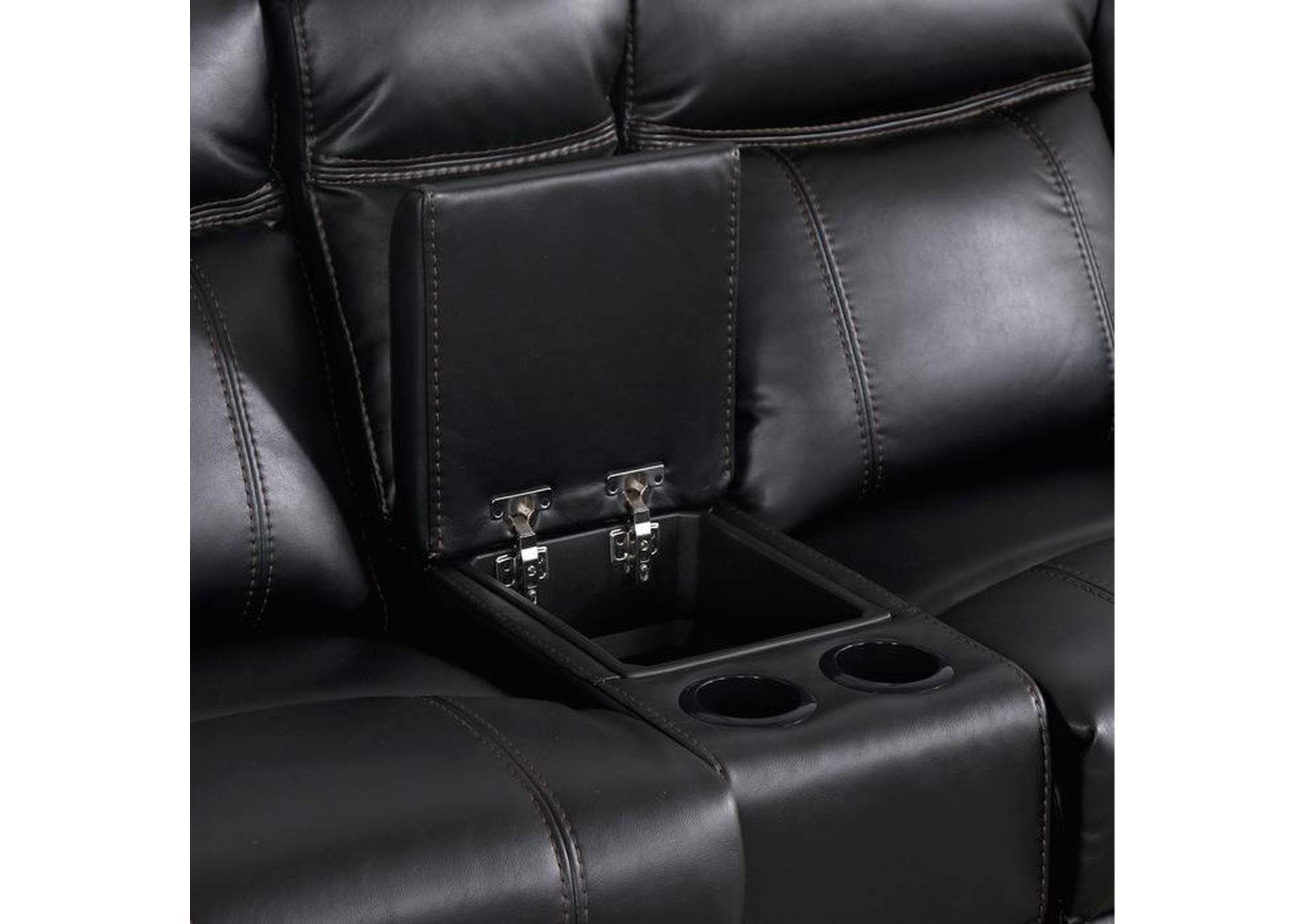 Jude Double Glider Reclining Love Seat With Center Console image 6