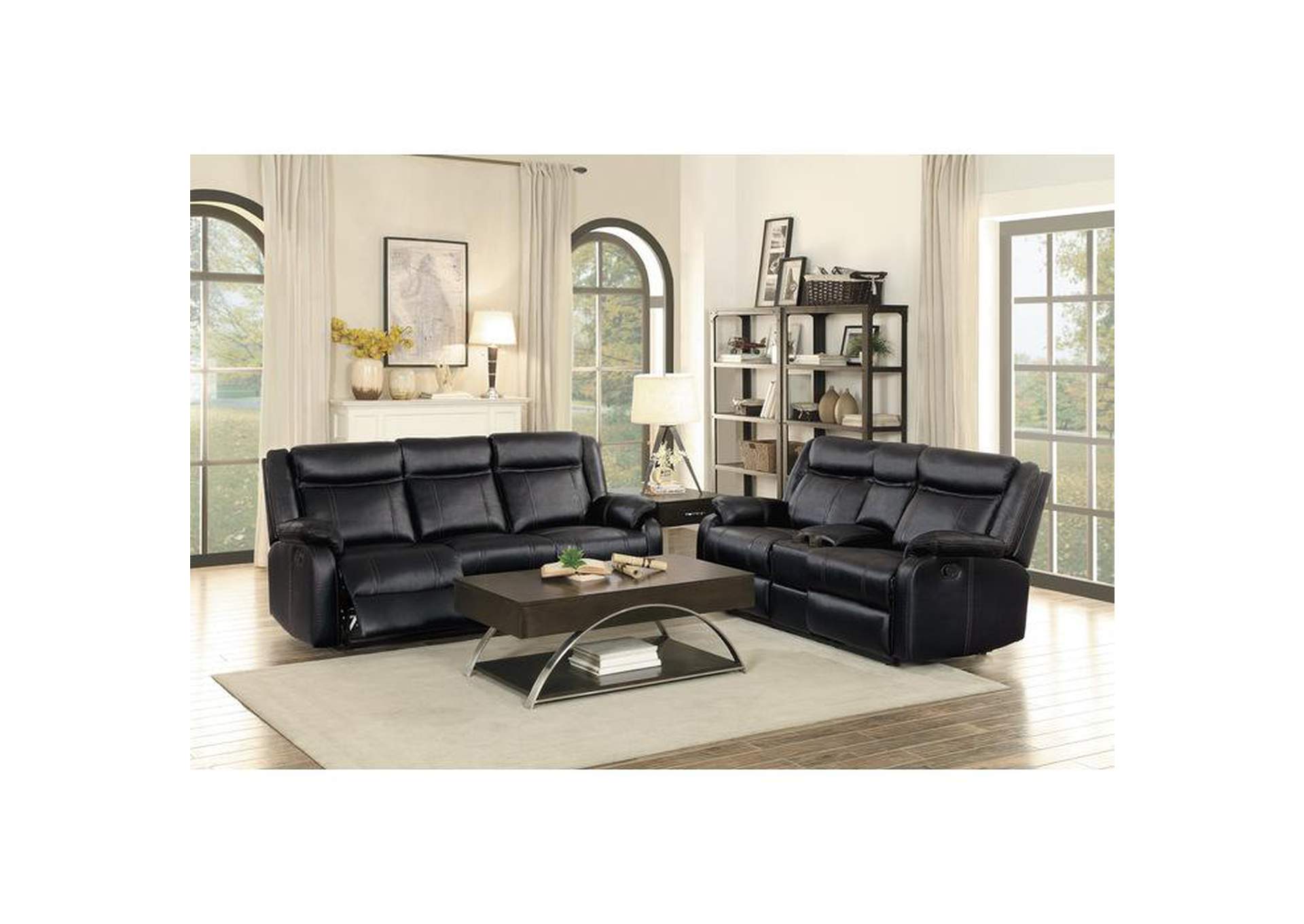 Jude Double Glider Reclining Love Seat With Center Console image 7