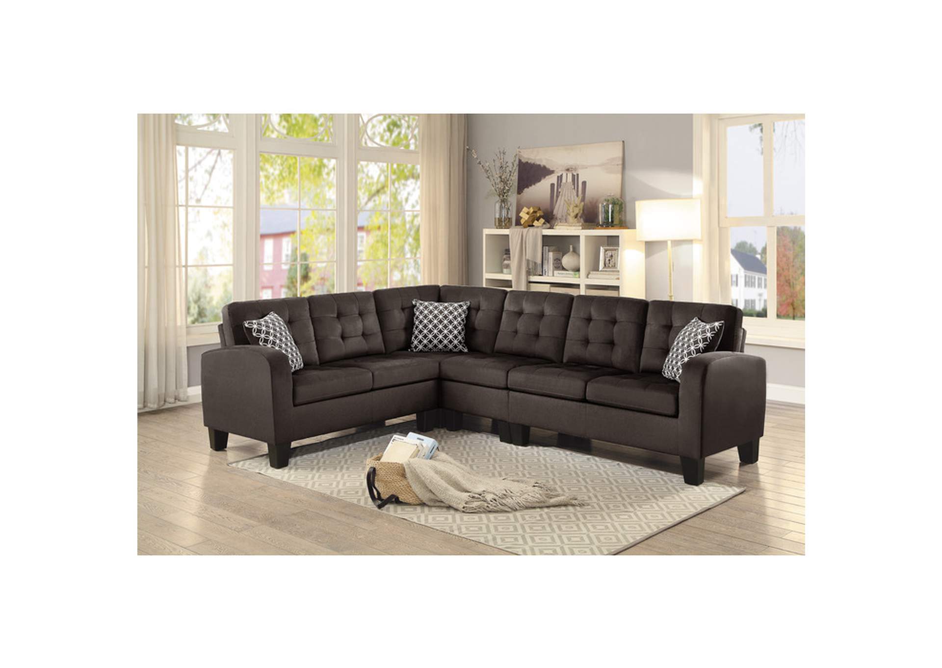 Sinclair 2-Piece Reversible Sectional image 5