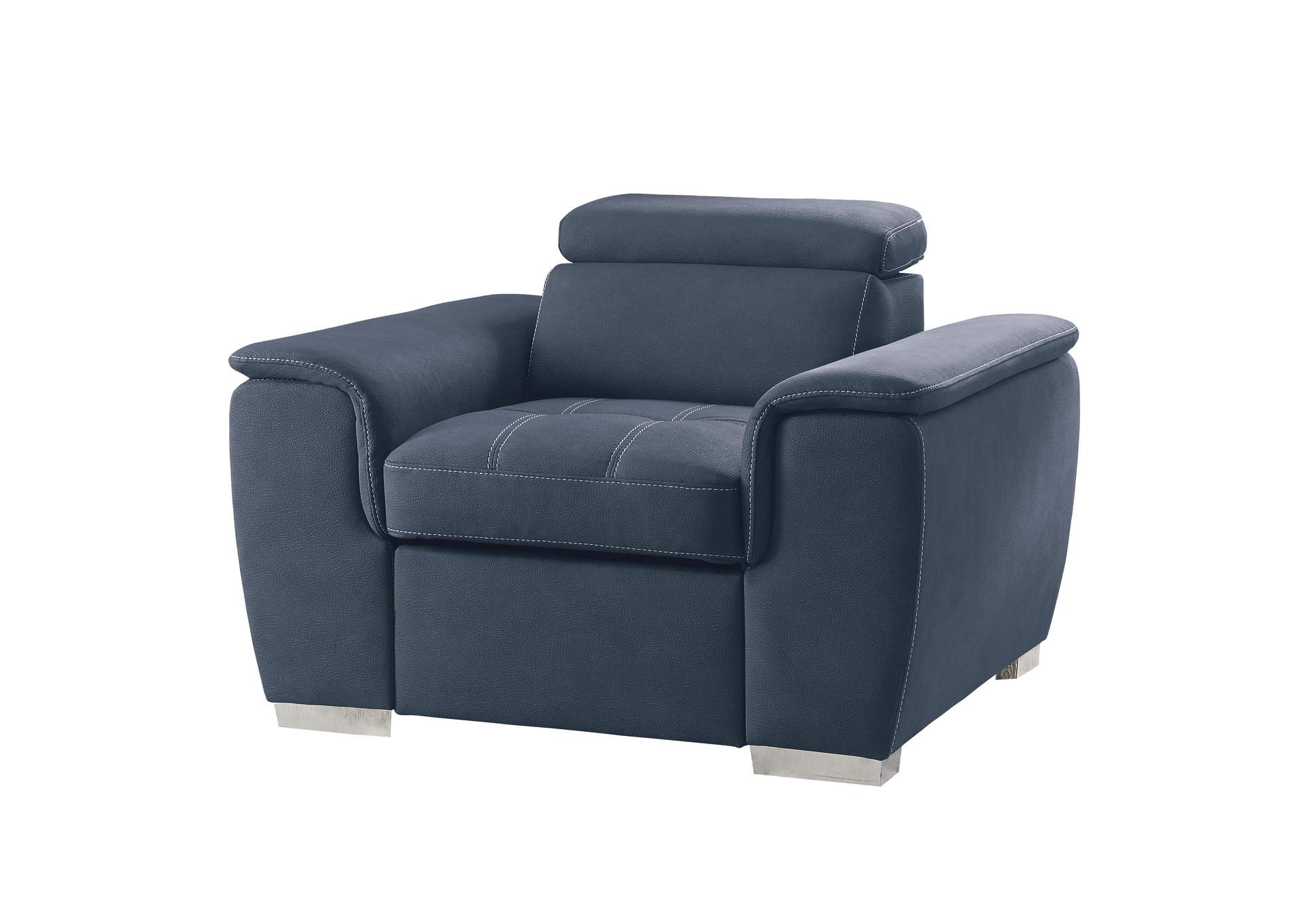 Ferriday Chair with Pull-out Ottoman image 5
