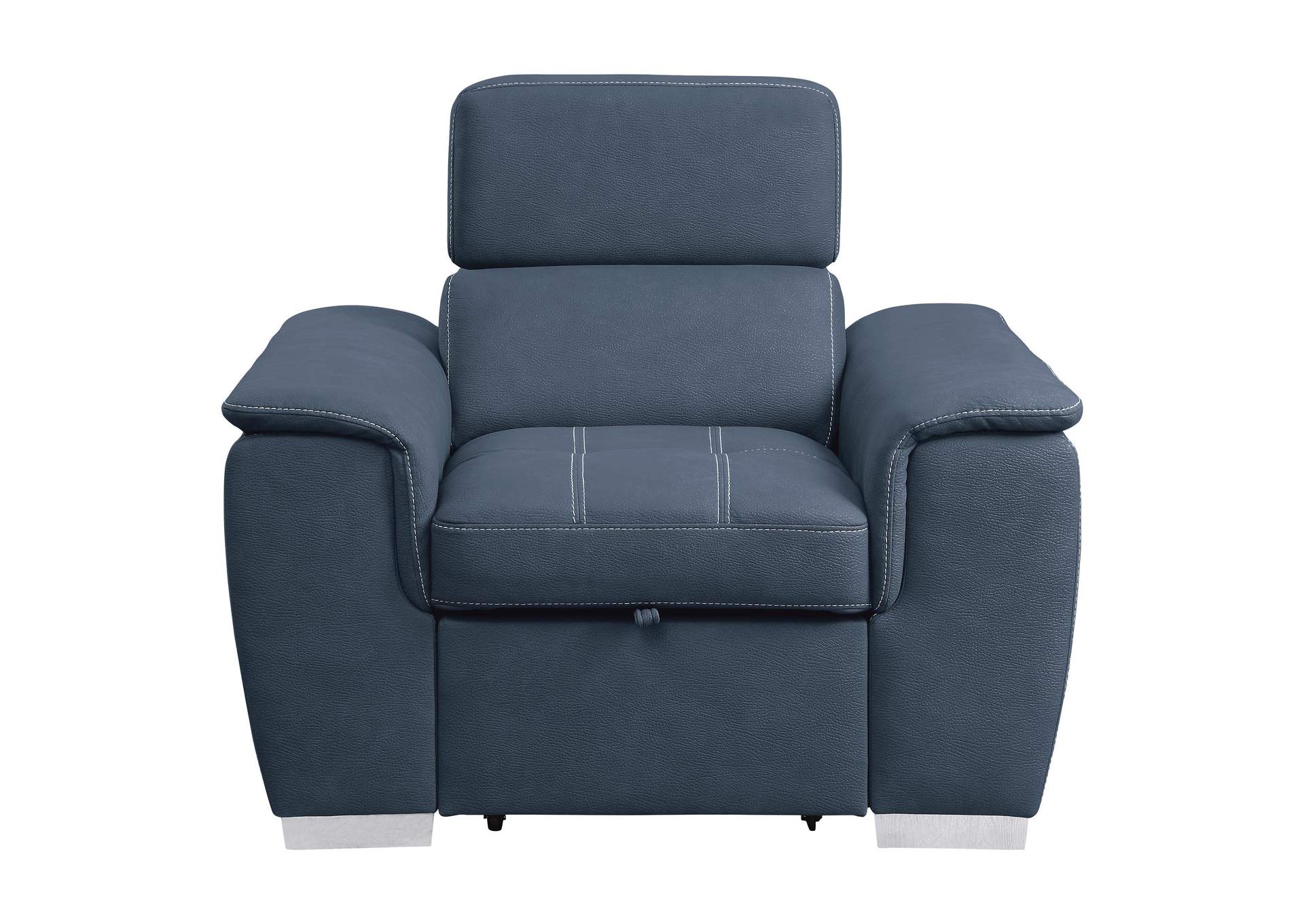 Ferriday Chair with Pull-out Ottoman image 1