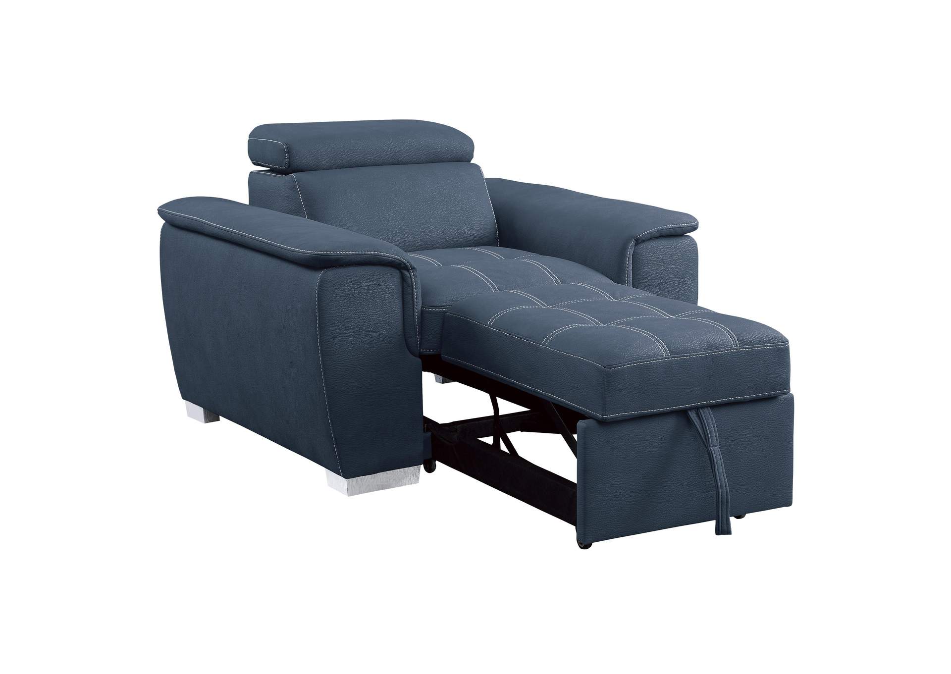Ferriday Chair with Pull-out Ottoman image 6