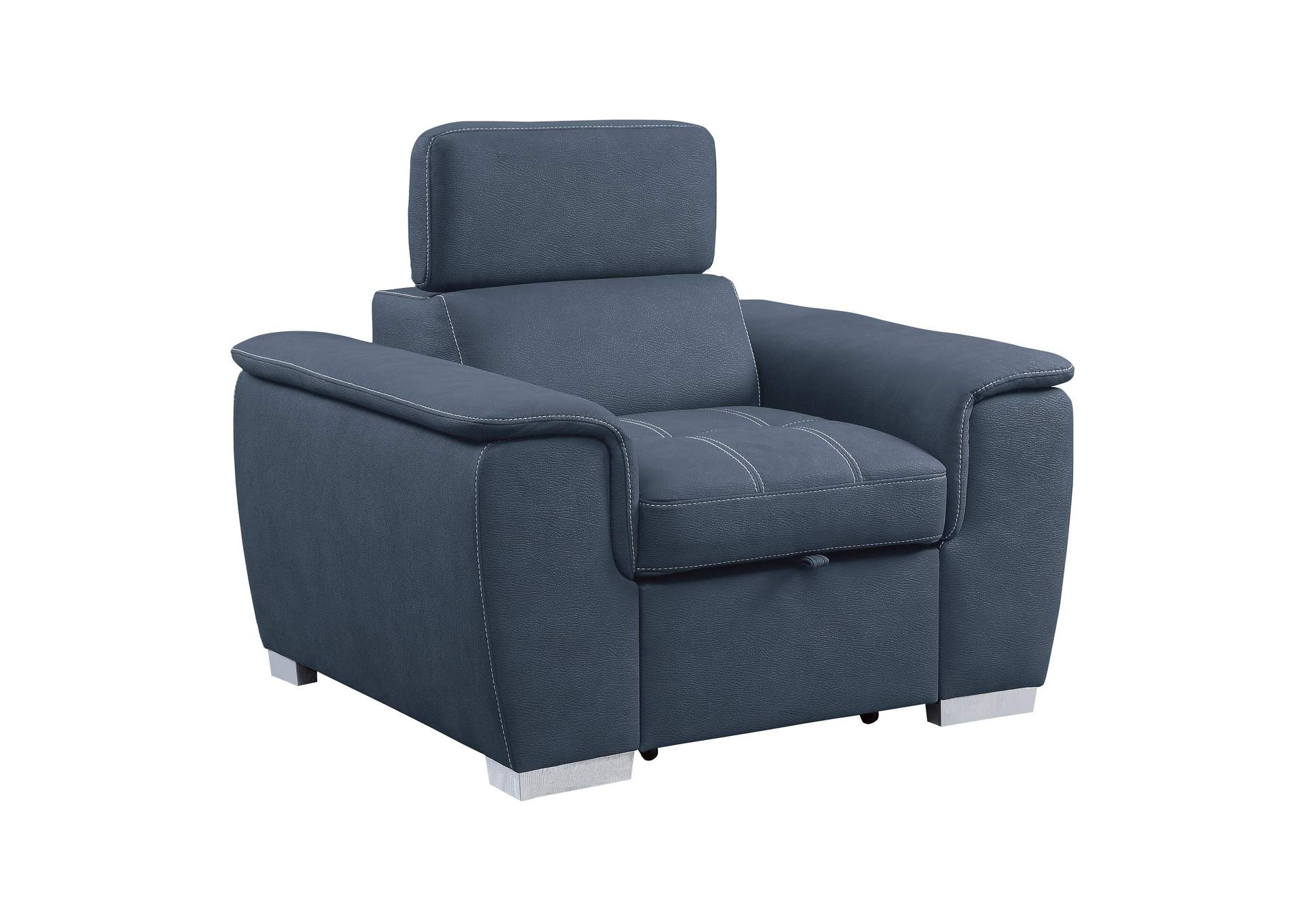 Ferriday Chair with Pull-out Ottoman image 4