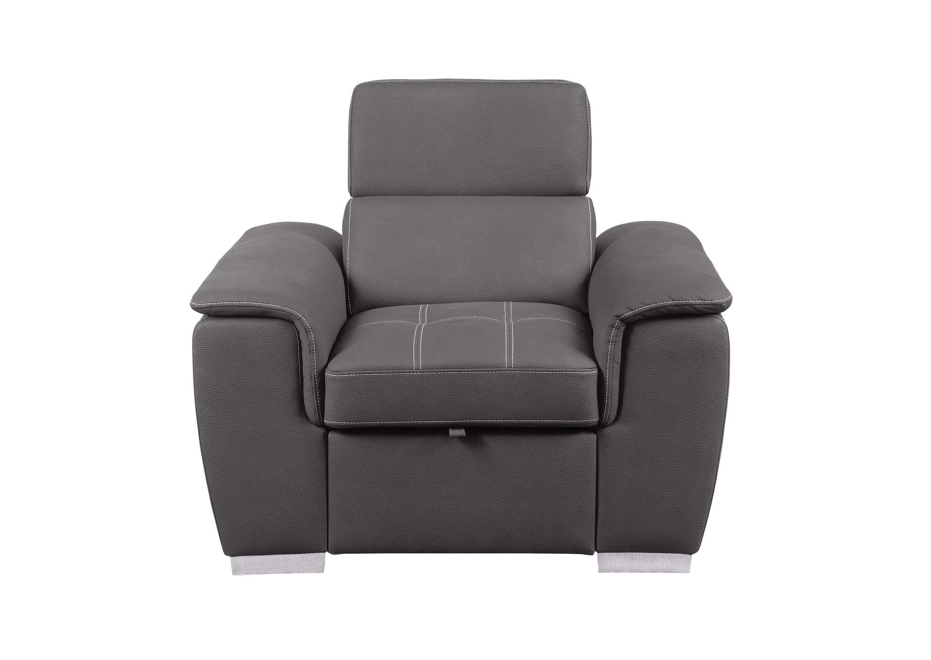 Ferriday Chair with Pull-out Ottoman image 1