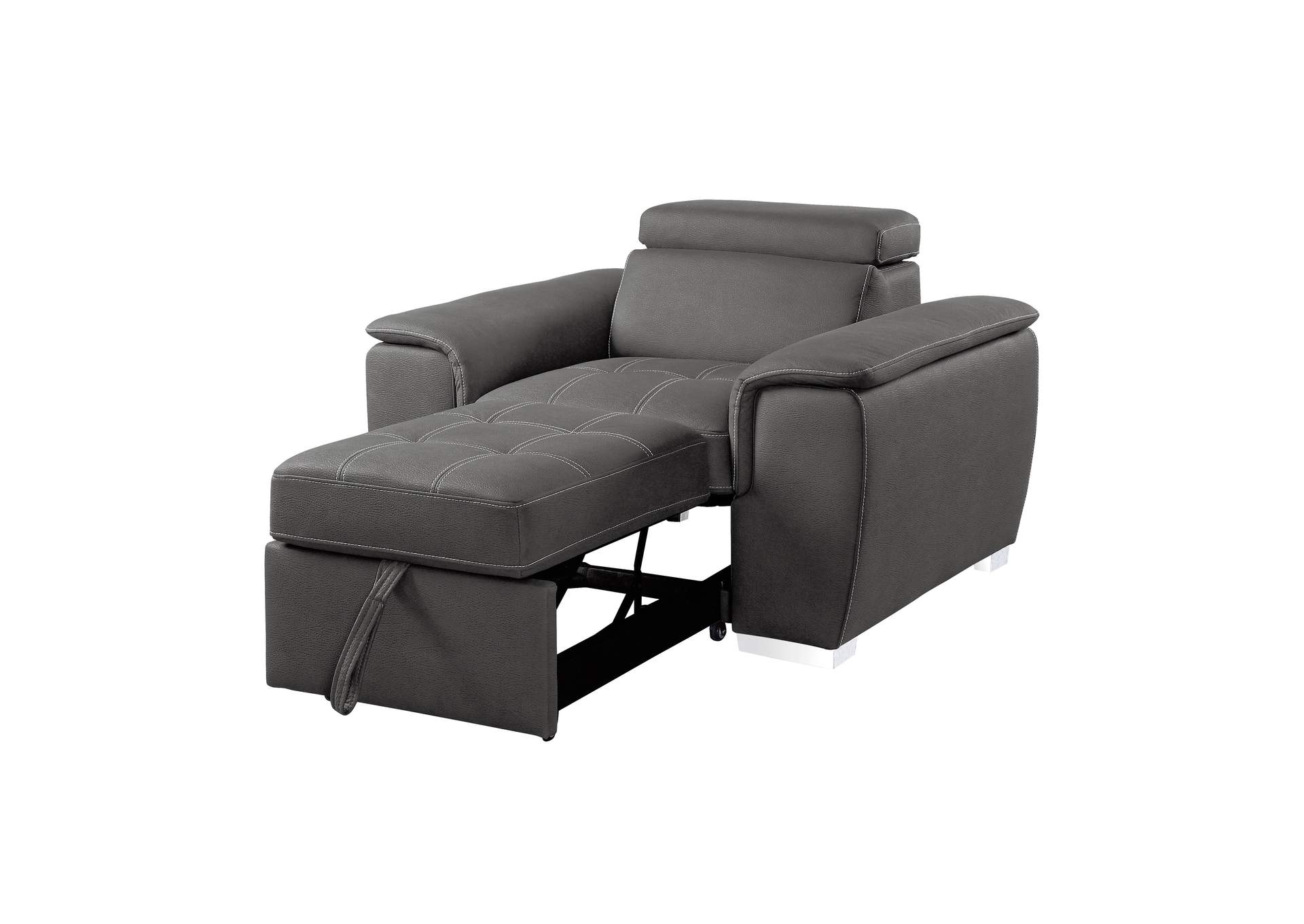 Ferriday Chair with Pull-out Ottoman image 6