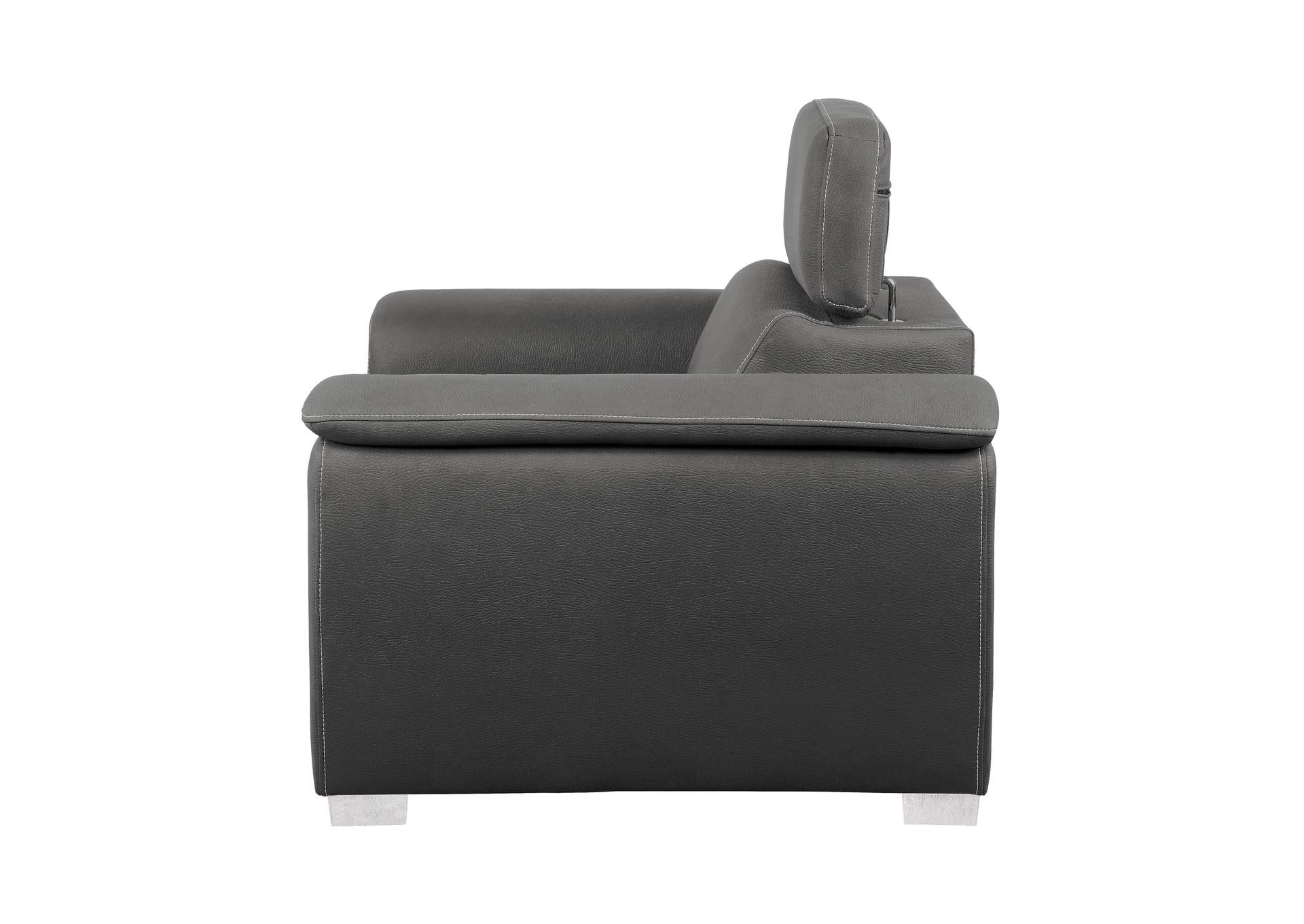 Ferriday Chair with Pull-out Ottoman image 5