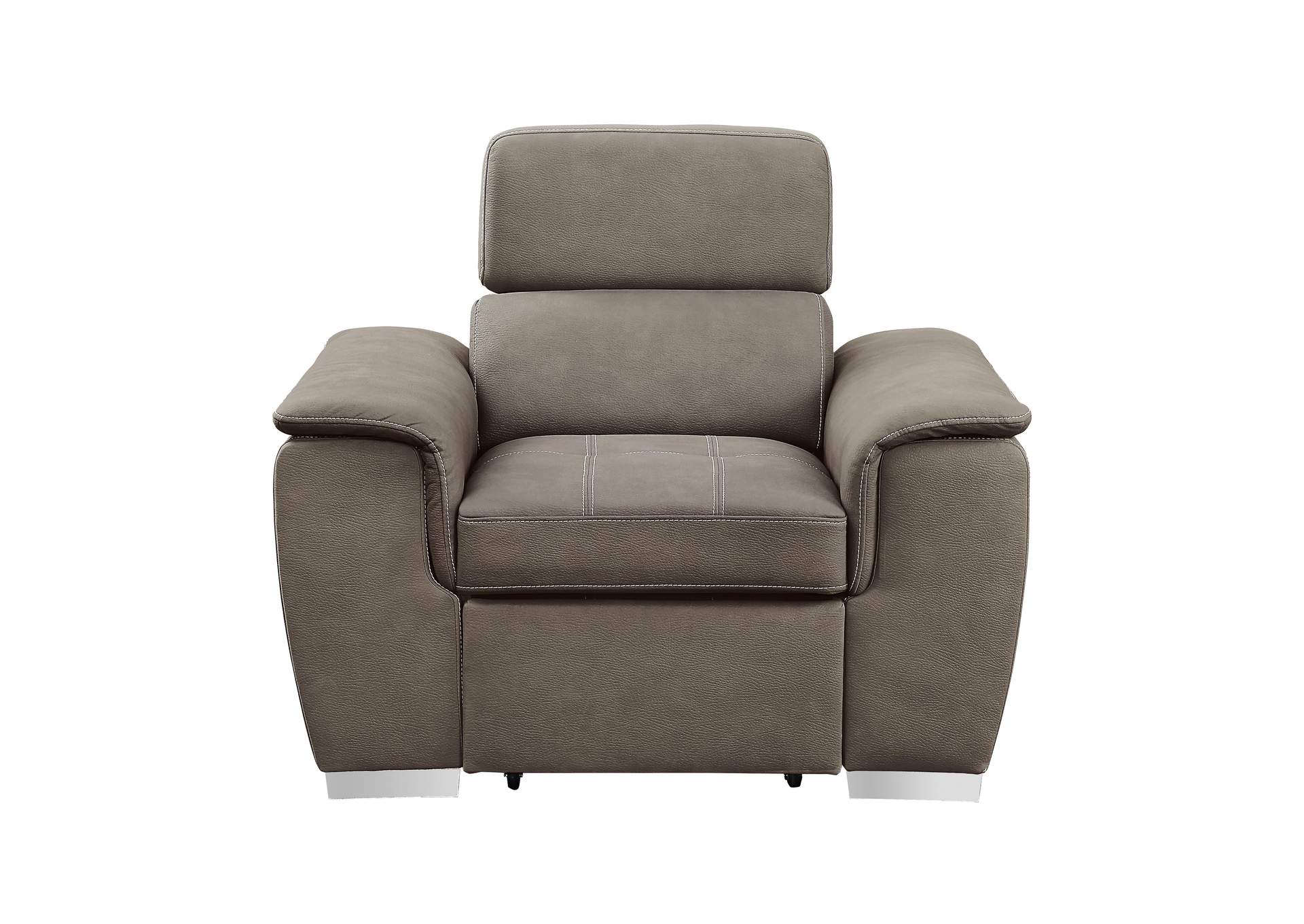 Ferriday Chair with Pull-out Ottoman image 1