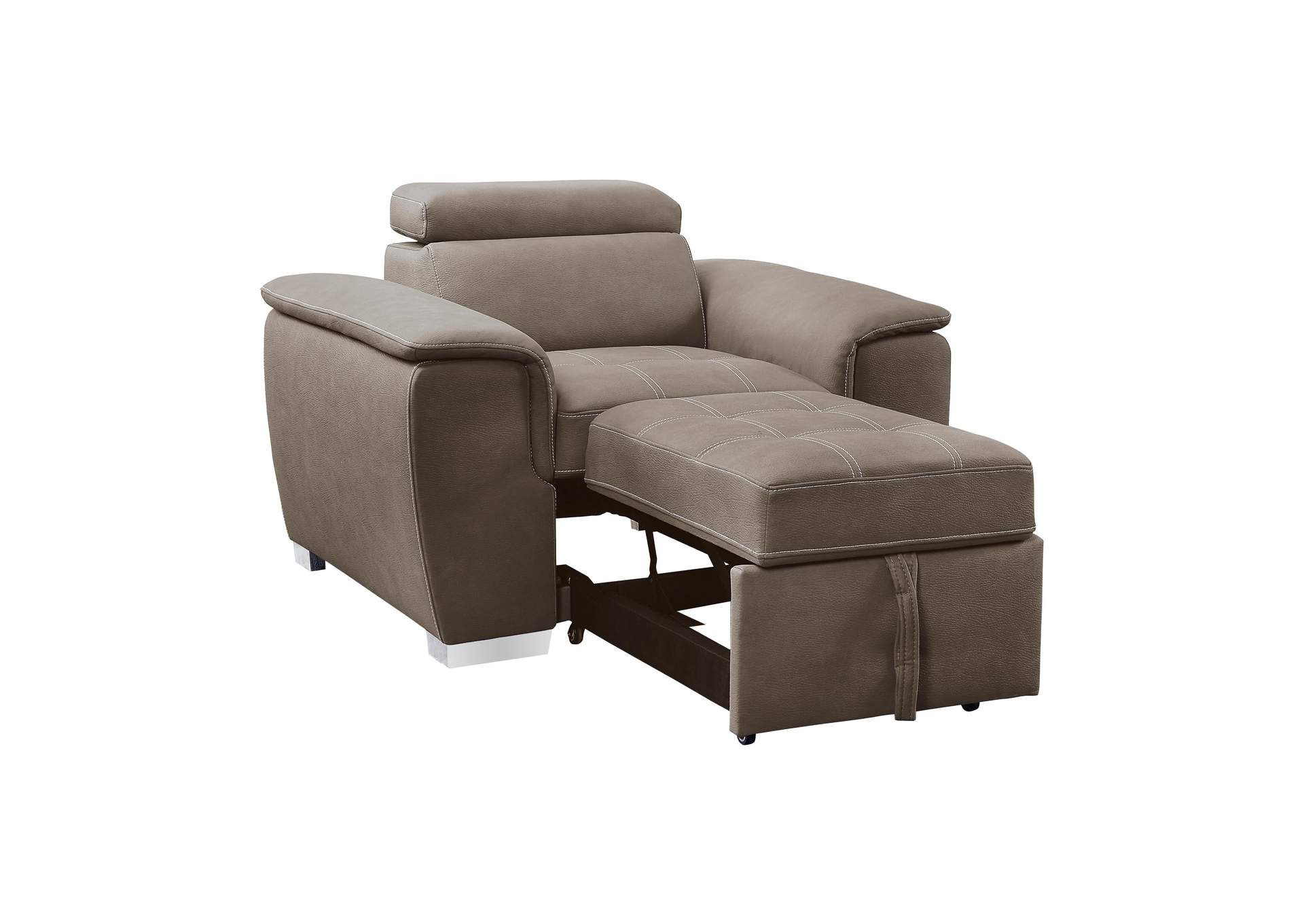 Ferriday Chair with Pull-out Ottoman image 5