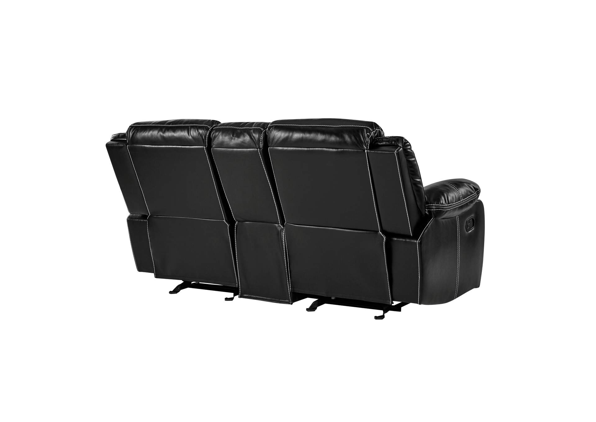 Bastrop Double Glider Reclining Love Seat with Center Console image 8