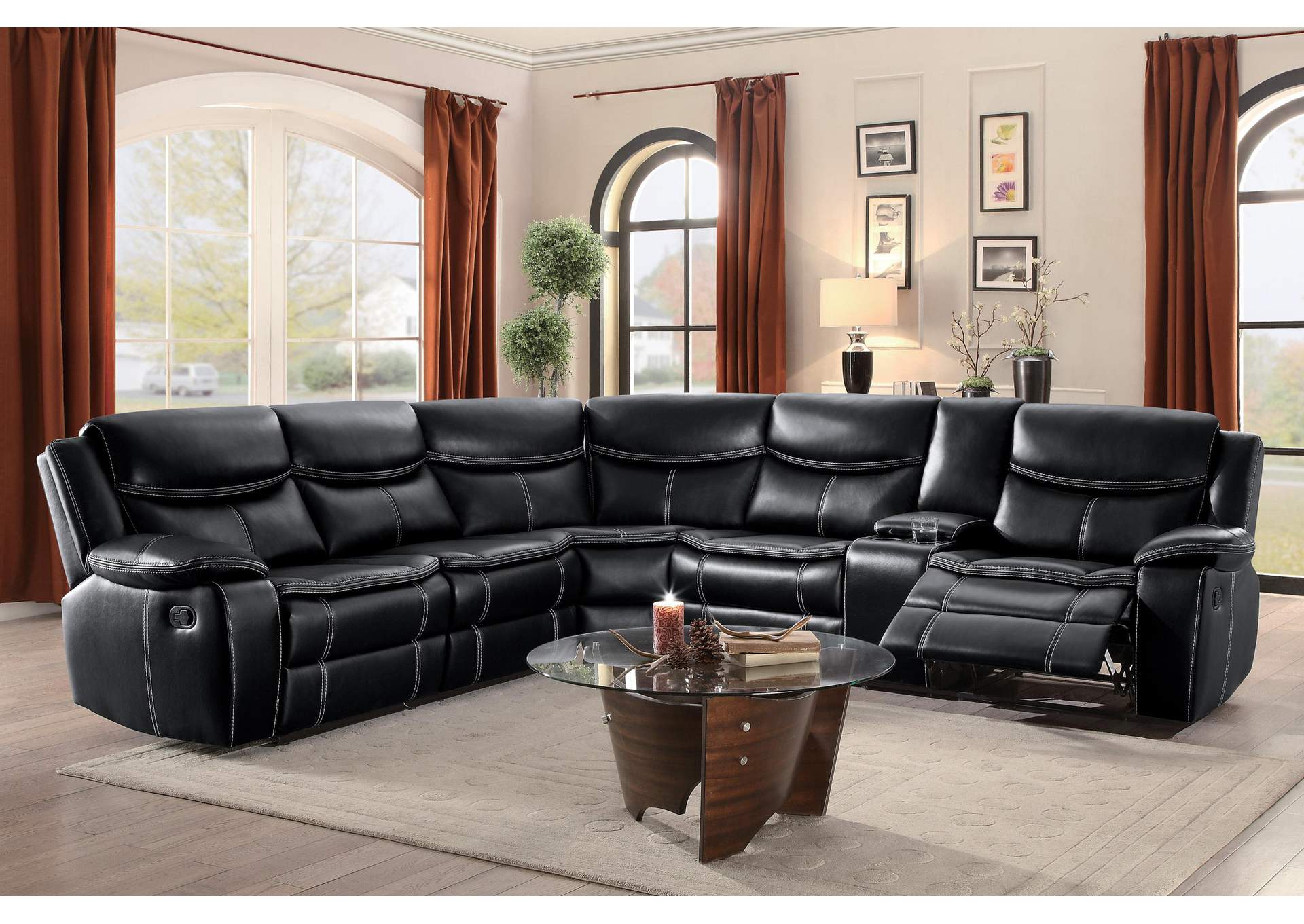 Bastrop 3-Piece Sectional with Right Console image 8