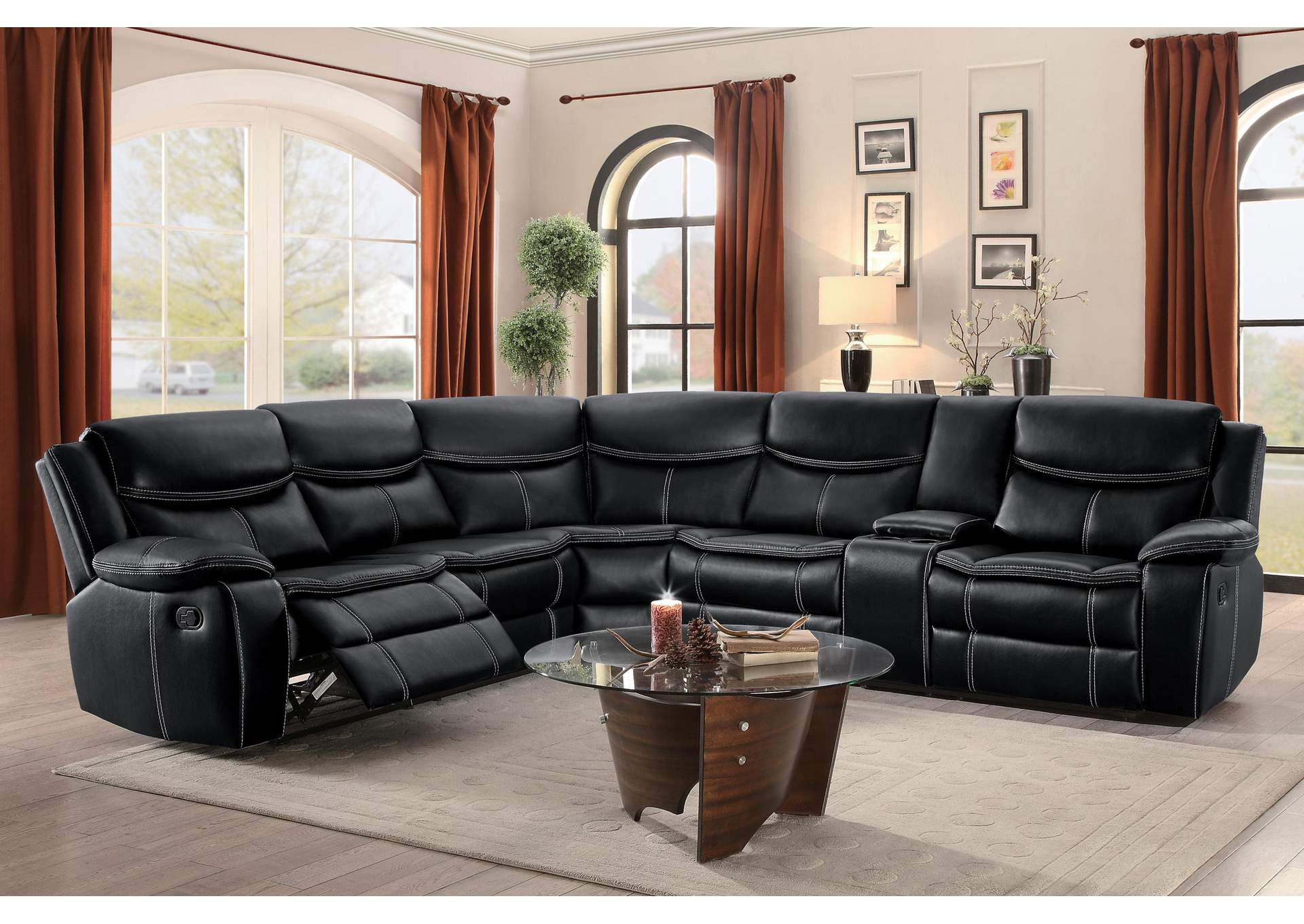 Bastrop 3-Piece Sectional with Right Console image 9