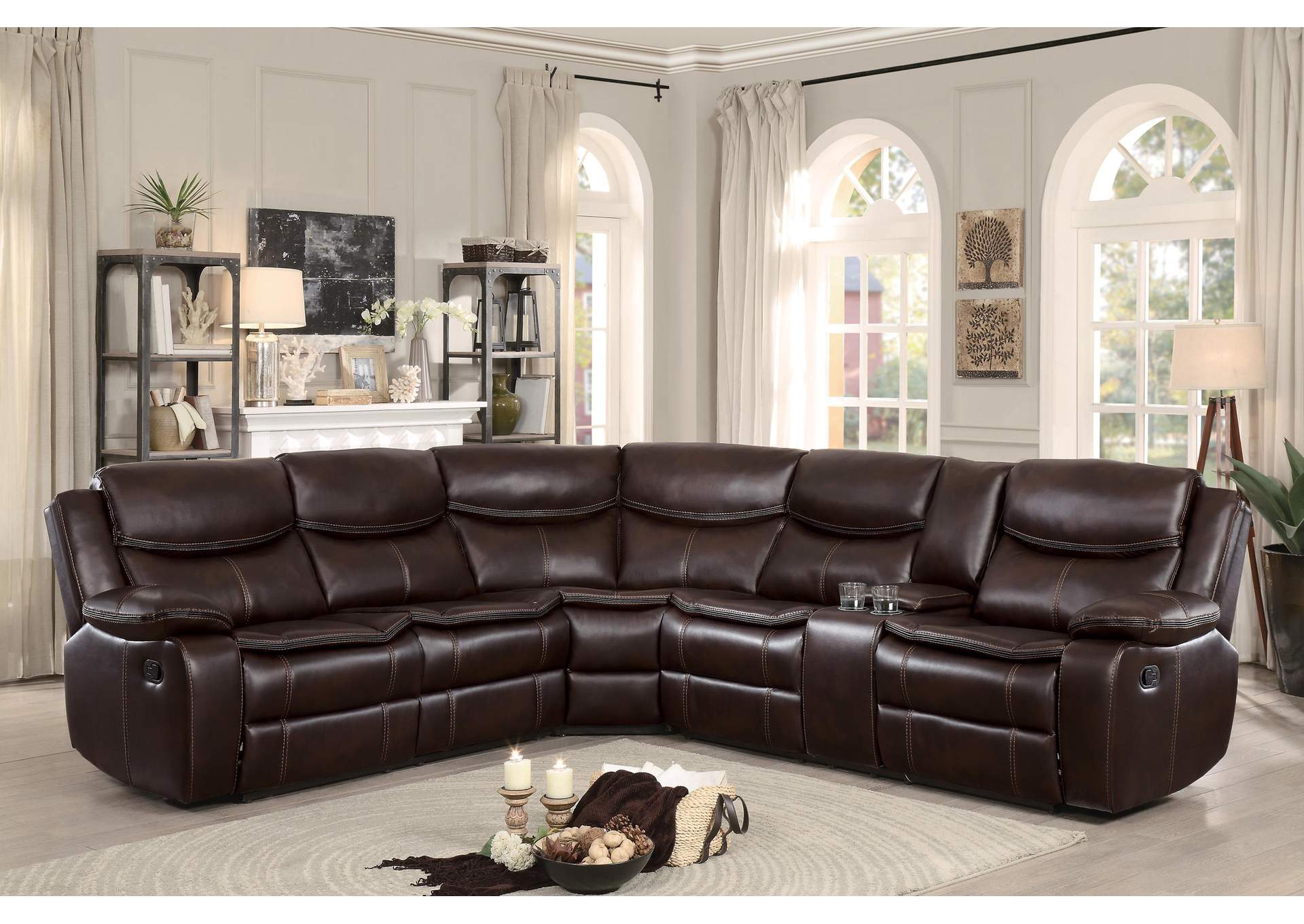 Bastrop 3-Piece Sectional with Right Console image 7