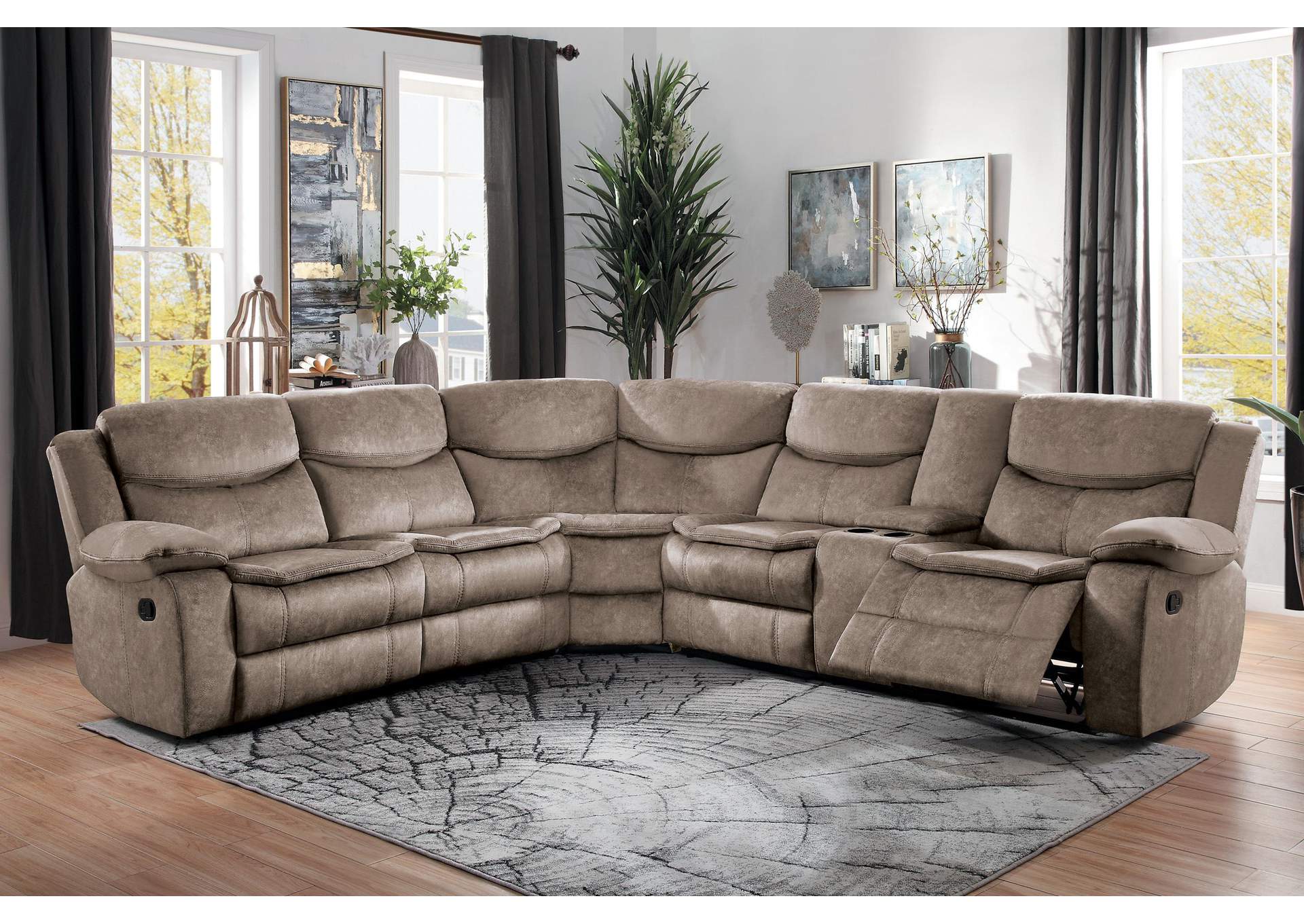 Bastrop 3-Piece Sectional with Right Console image 7