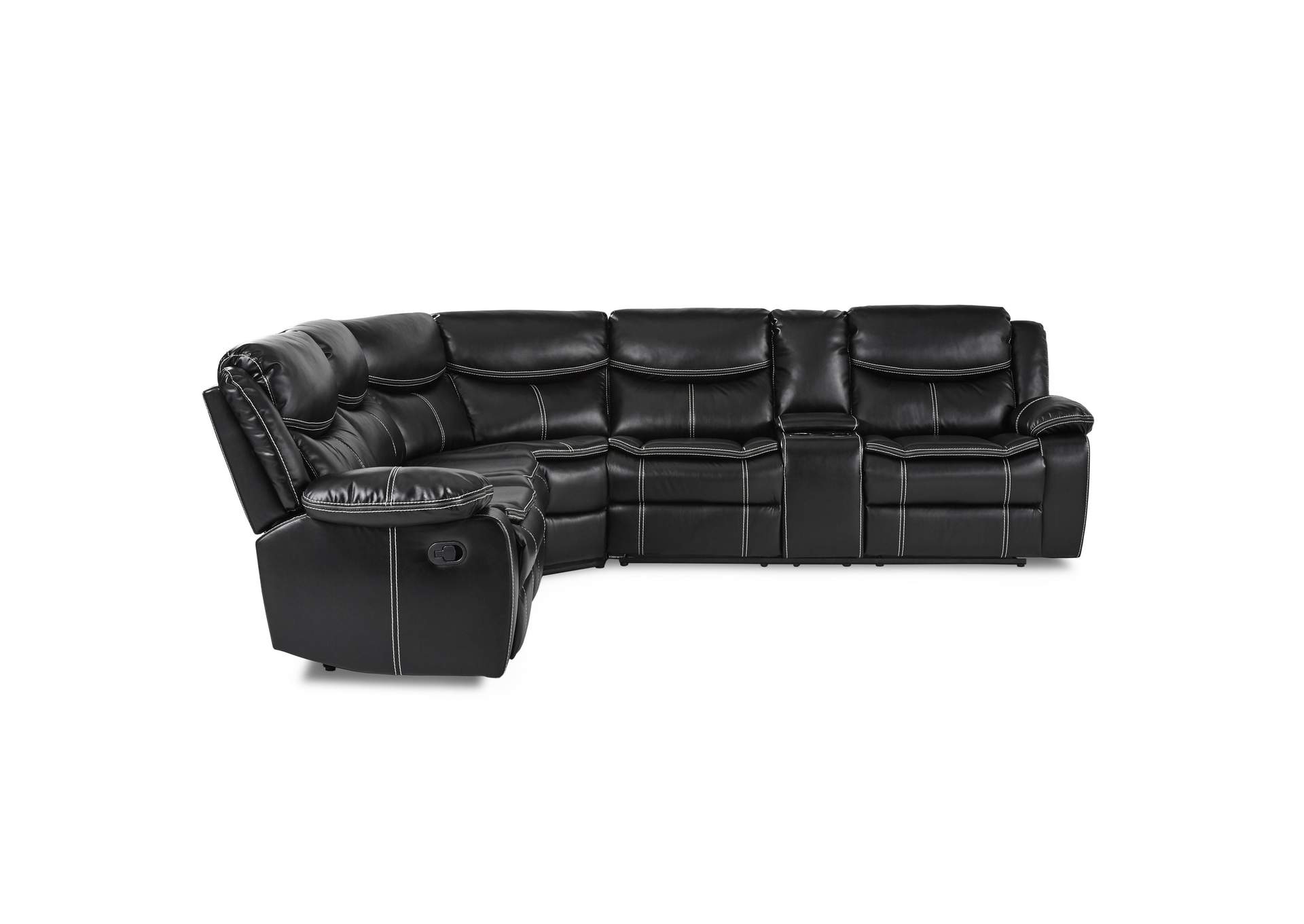 Bastrop 3-Piece Sectional with Right Console image 1