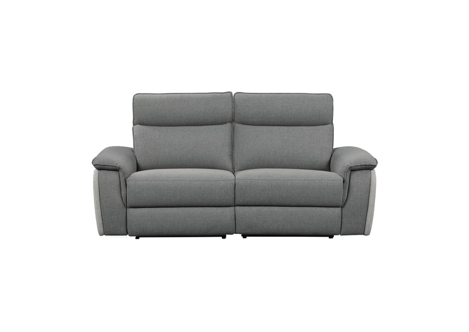 Maroni Power Double Reclining Love Seat with Power Headrests image 1