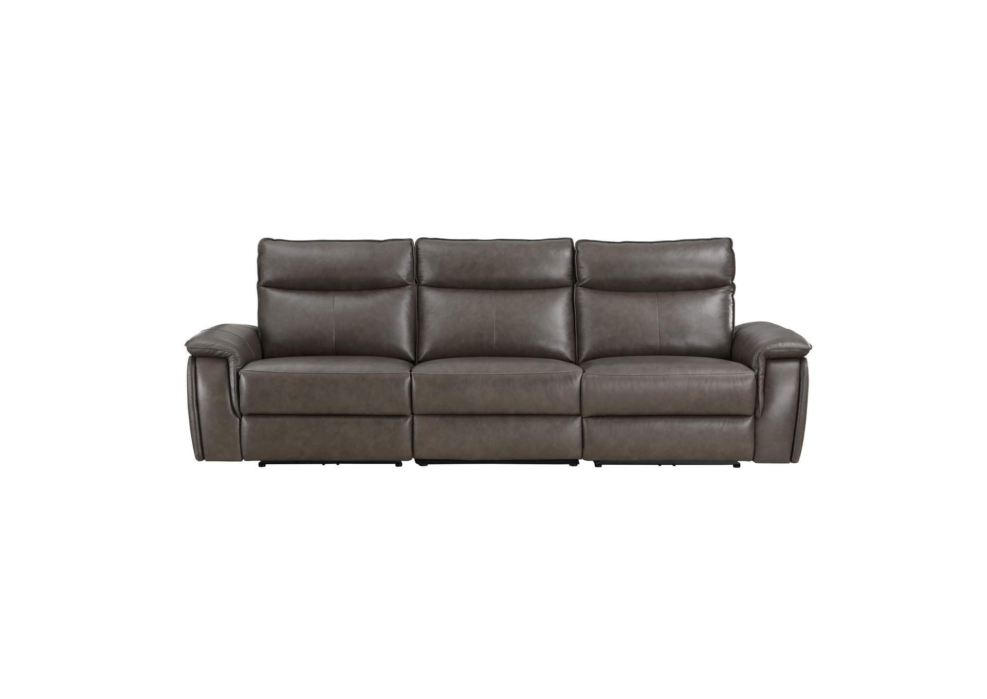 Maroni Power Double Reclining Sofa with Power Headrests image 1