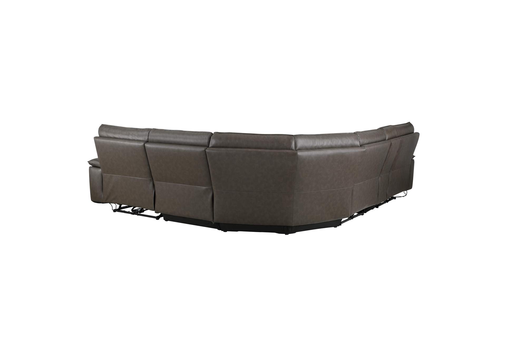 Maroni 6-Piece Modular Power Reclining Sectional with Power Headrests image 4