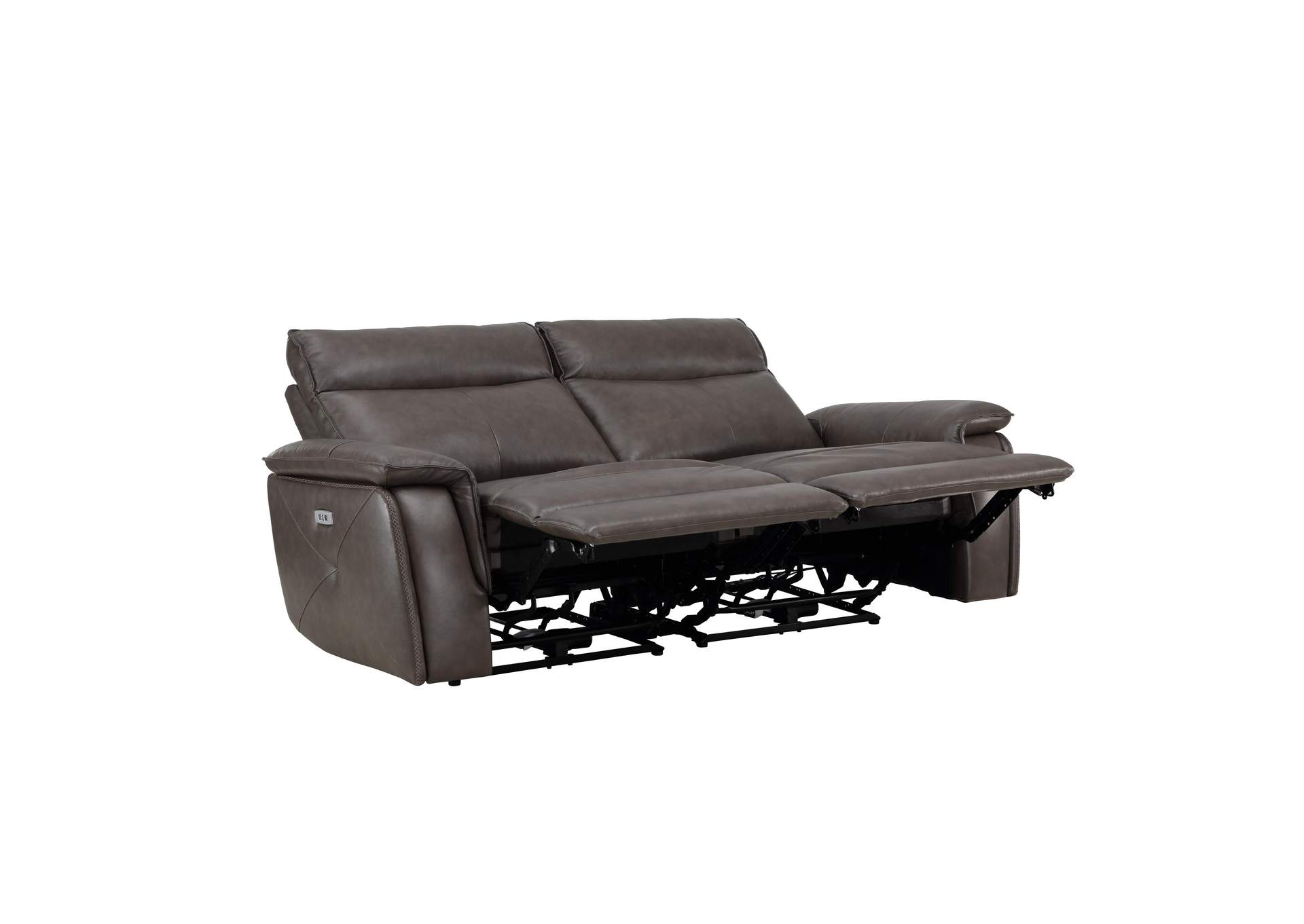 Maroni Power Double Reclining Love Seat with Power Headrests image 5